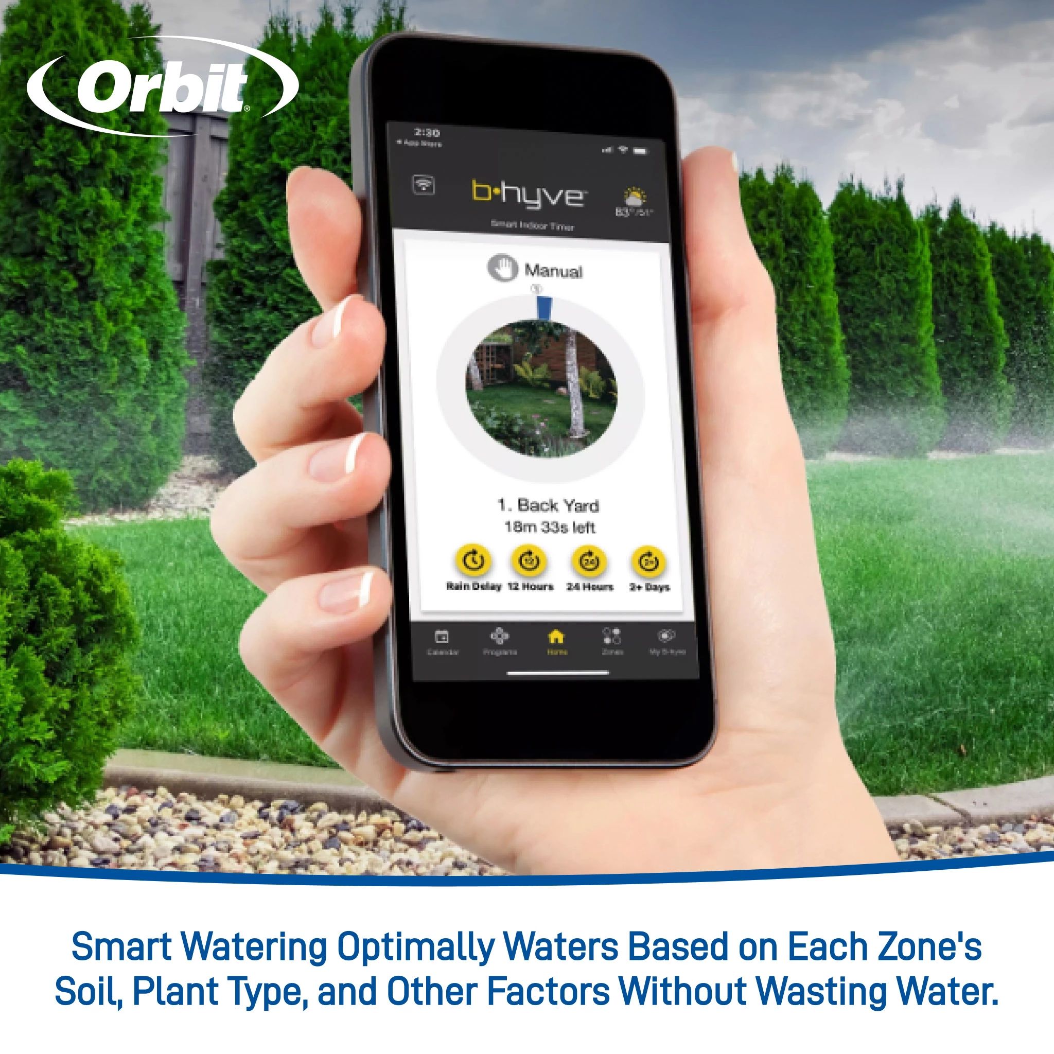 Orbit 4-Station Digital Wi-Fi Compatible Irrigation Timer In The ...