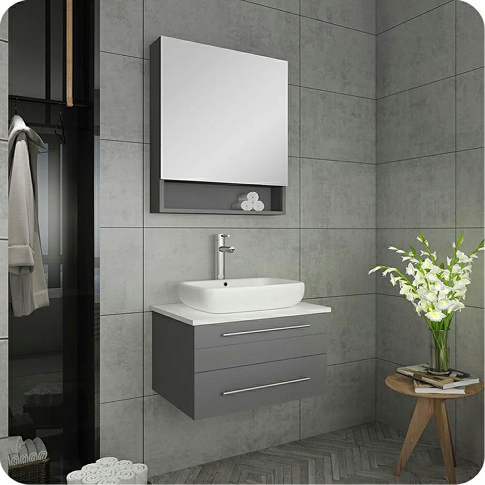 Fresca FMC6124GR Bathroom-Medicine-Cabinets - View #6