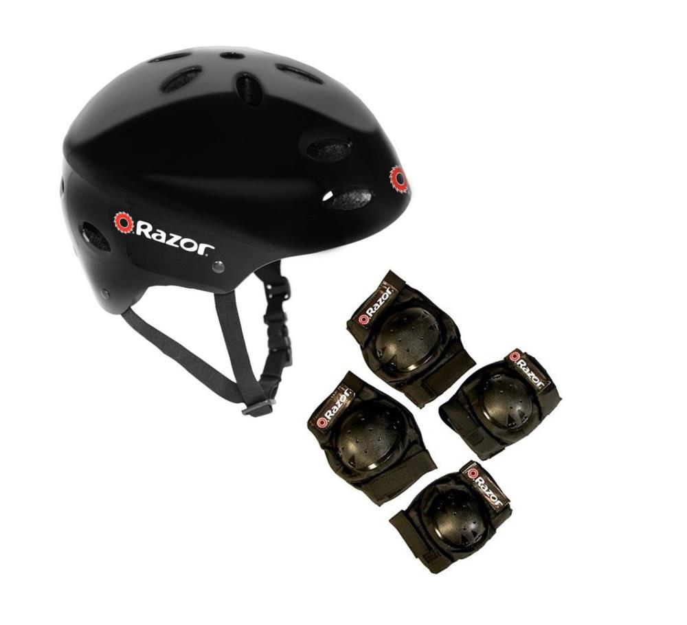 Razor 97778 + 96771 Helmet and Protective Gear Set