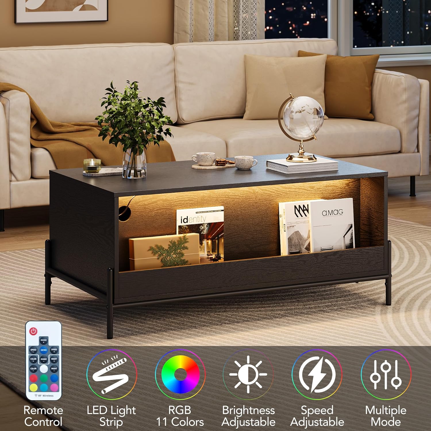 Qeetex LHF-BZ-PHO-13NBDCYT End-Tables - View #5