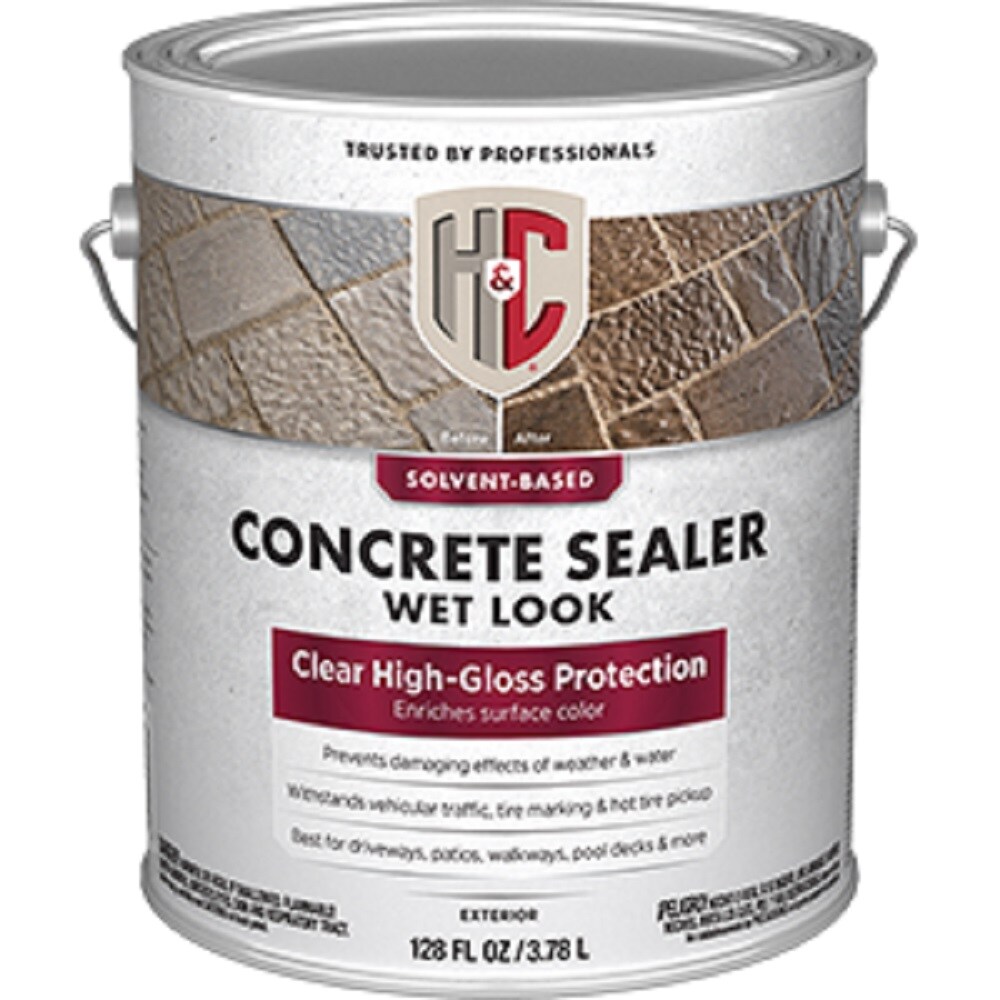 HGTV HOME by Sherwin-Williams 810001 Clear Solvent-based Gloss Ready-to-use Concrete sealer ( 1-gallon )