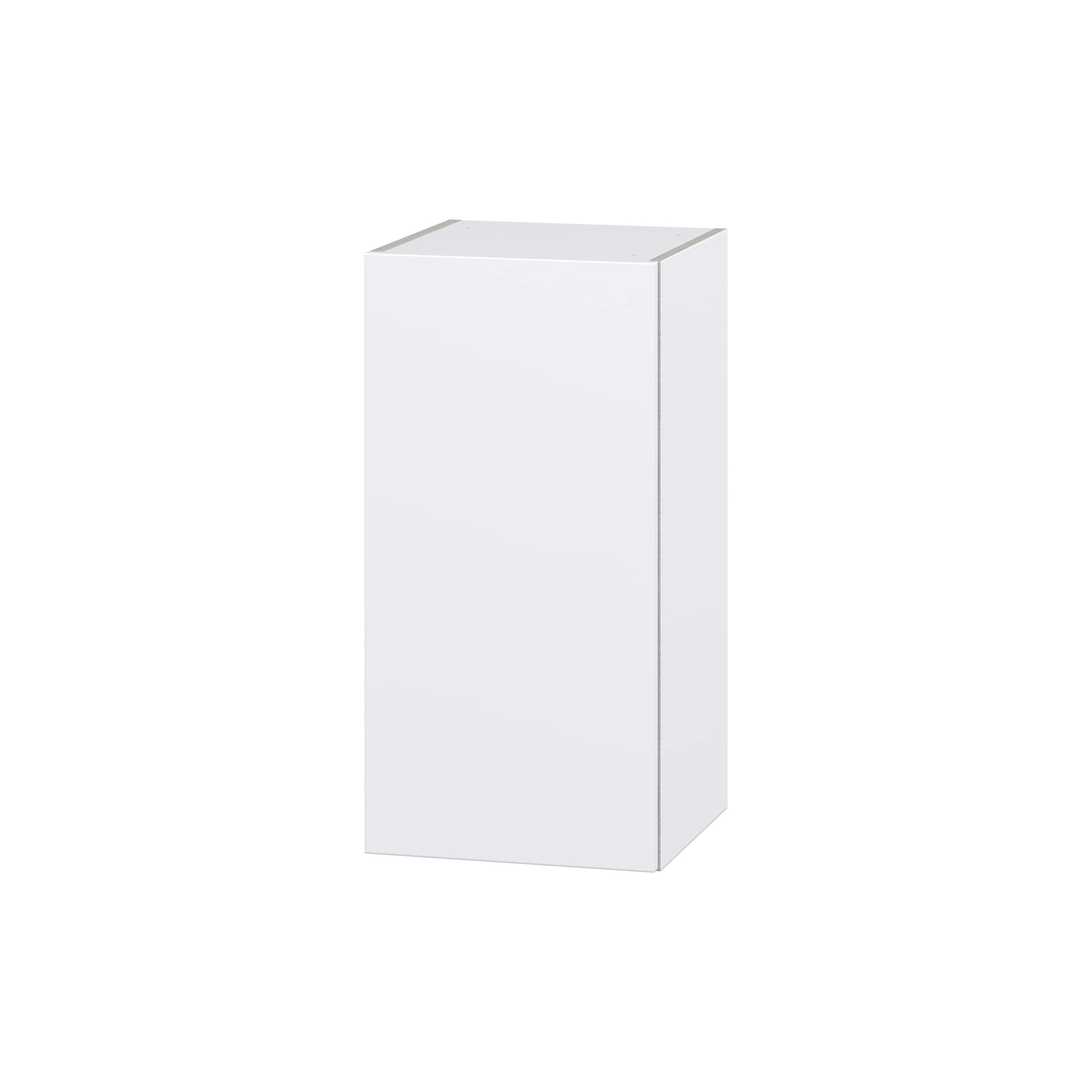 Hugo&Borg DSW1530(L/R)-LA Lasalle 15-in W x 30-in H x 14-in D Bright White Slab Wall Fully assembled Cabinet (Flat Panel Slab)
