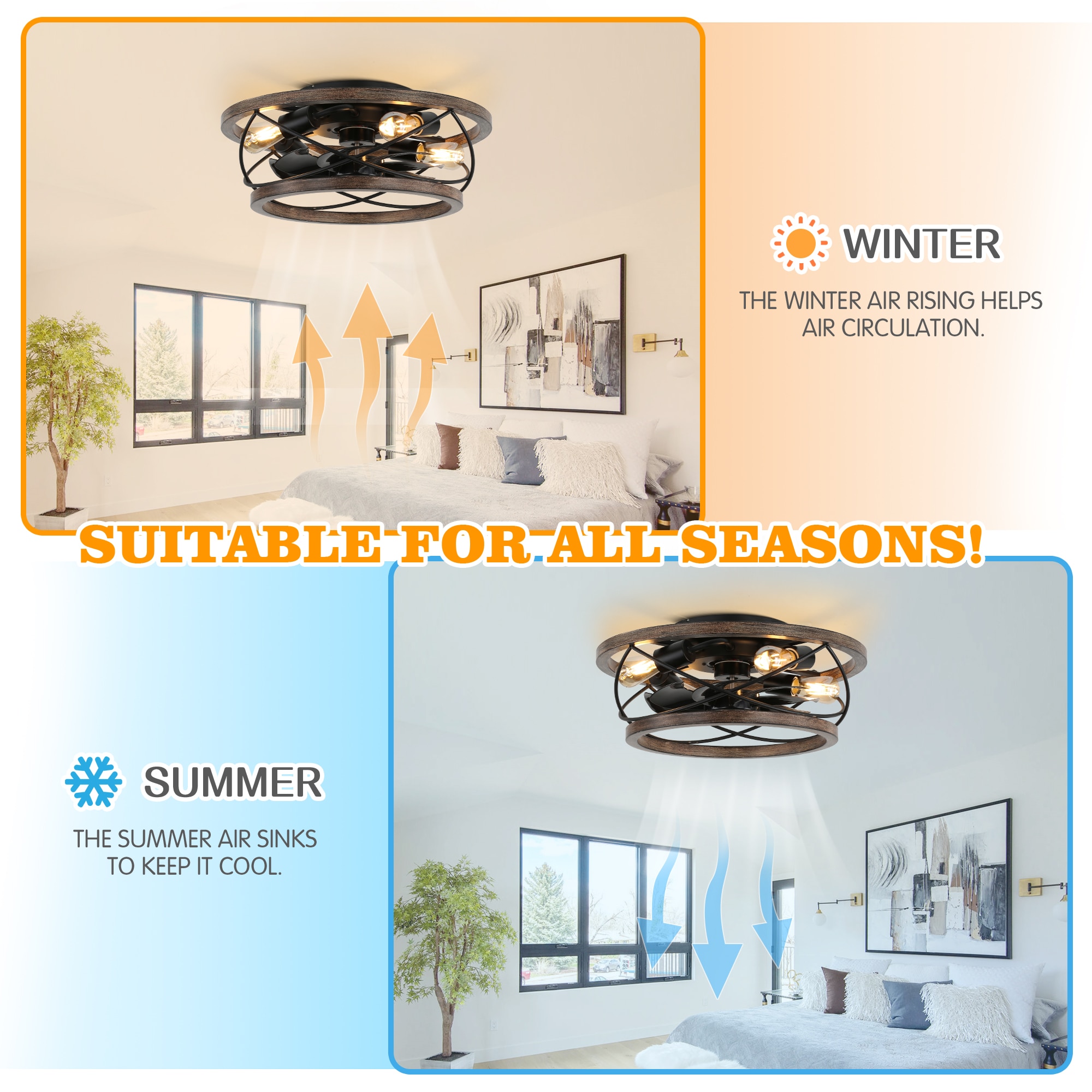 Oaks Decor OK1809 Ceiling-Fans - View #10