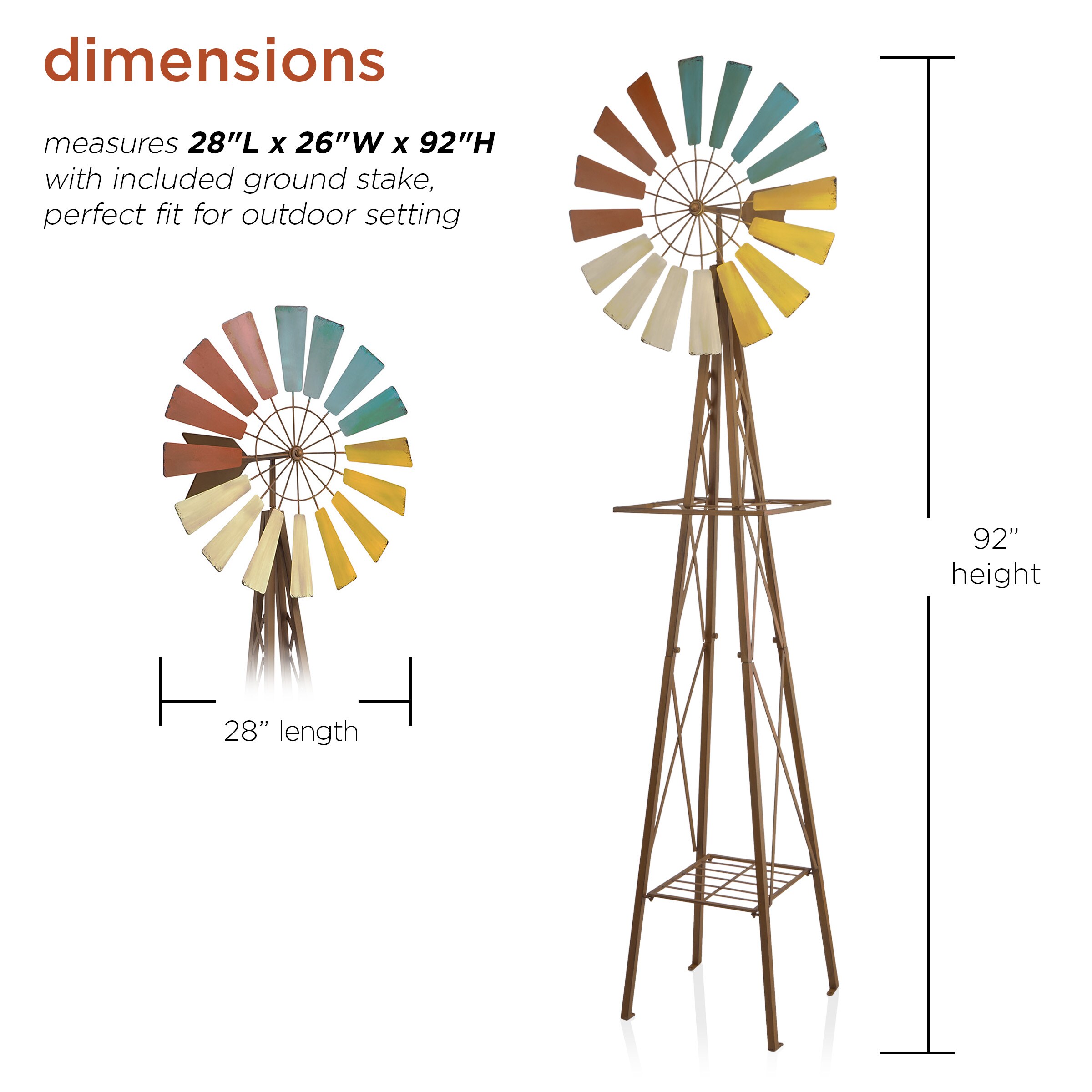 Alpine Corporation KIY184 Wind-Spinners - View #3