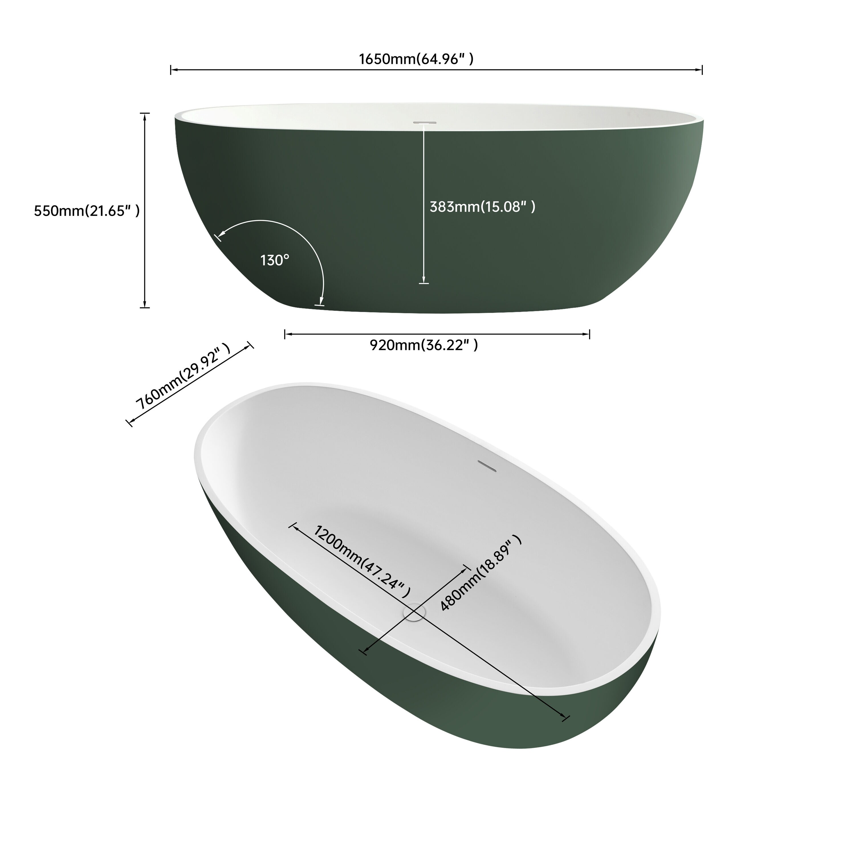 LOVMOR SF-W-T3785P353982 bathtubs - View #4