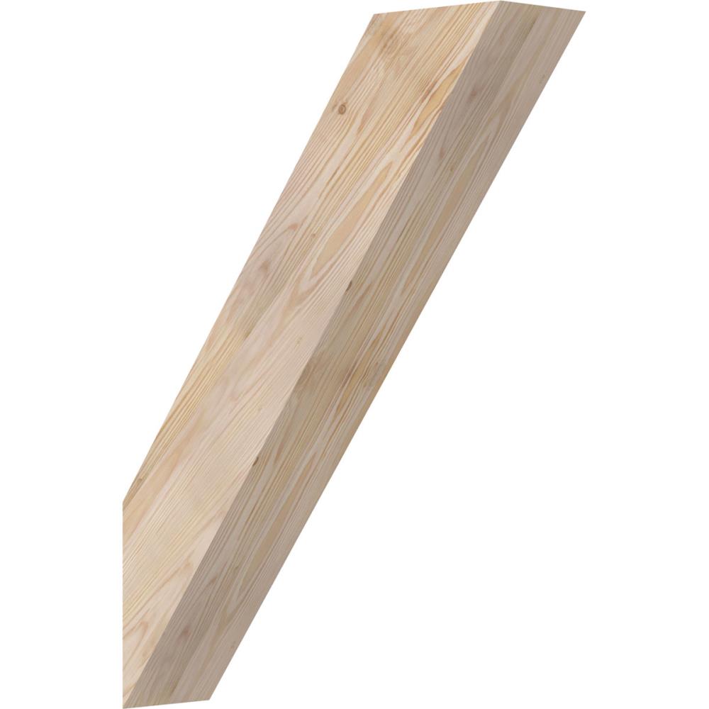 Ekena Millwork BRC06X22X30TRA00SDF 5-1/2-in x 22-in x 30-in Douglas Fir Unfinished Wood Traditional smooth