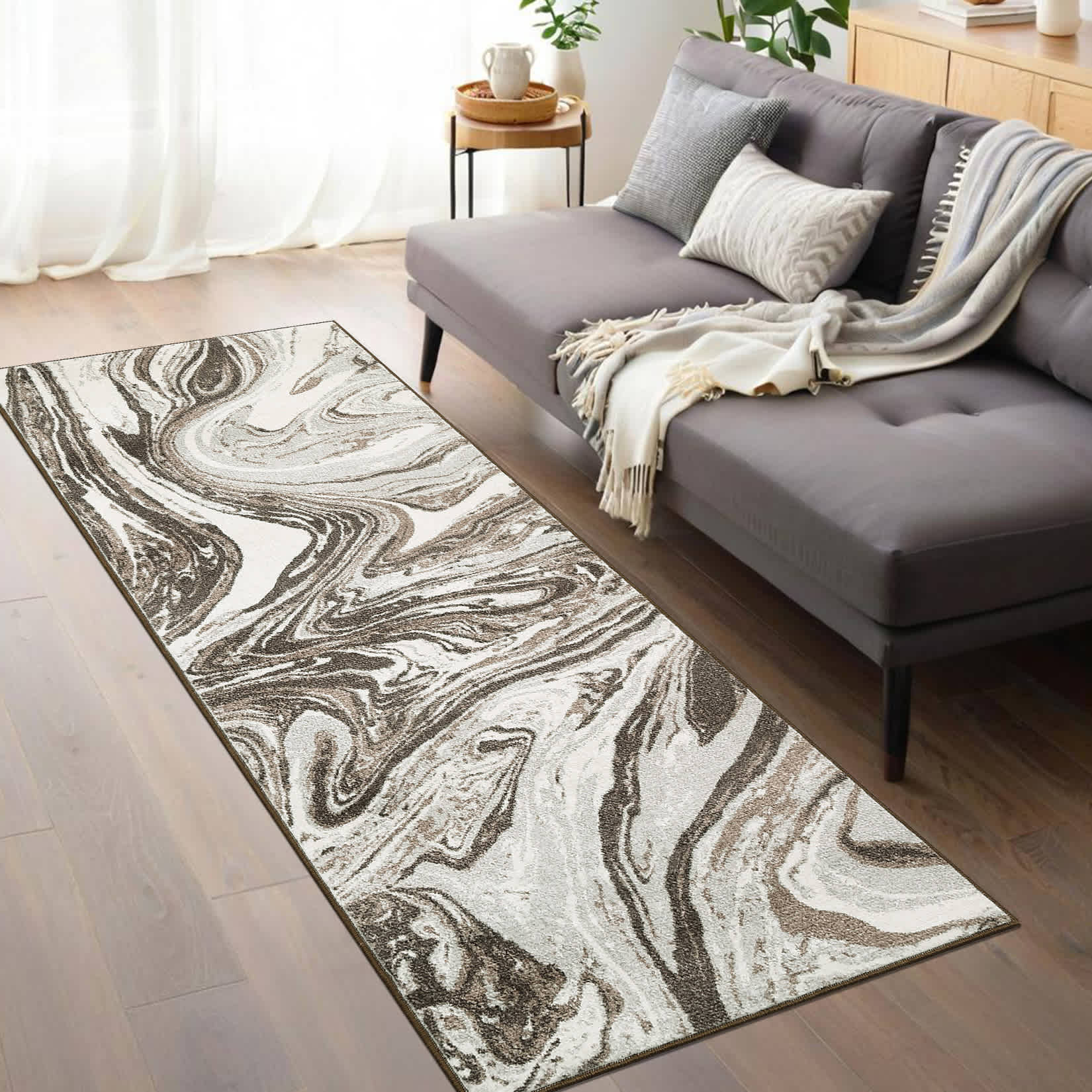 Qeetex SUNNY-PHK-33TANJKH rugs - View #3