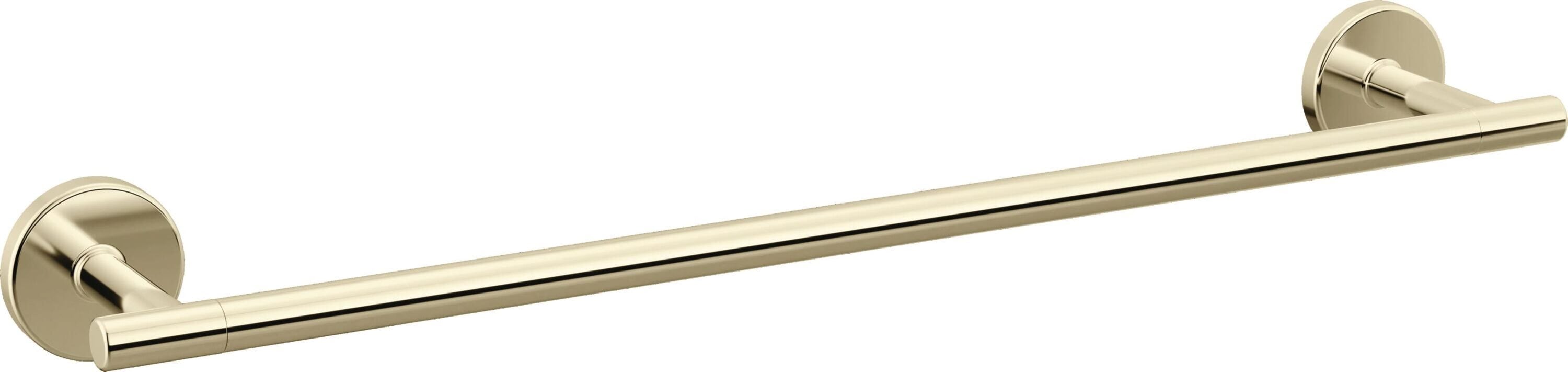 Delta 75918-PN Trinsic 18-in Polished Nickel Wall mount Single Towel Bar