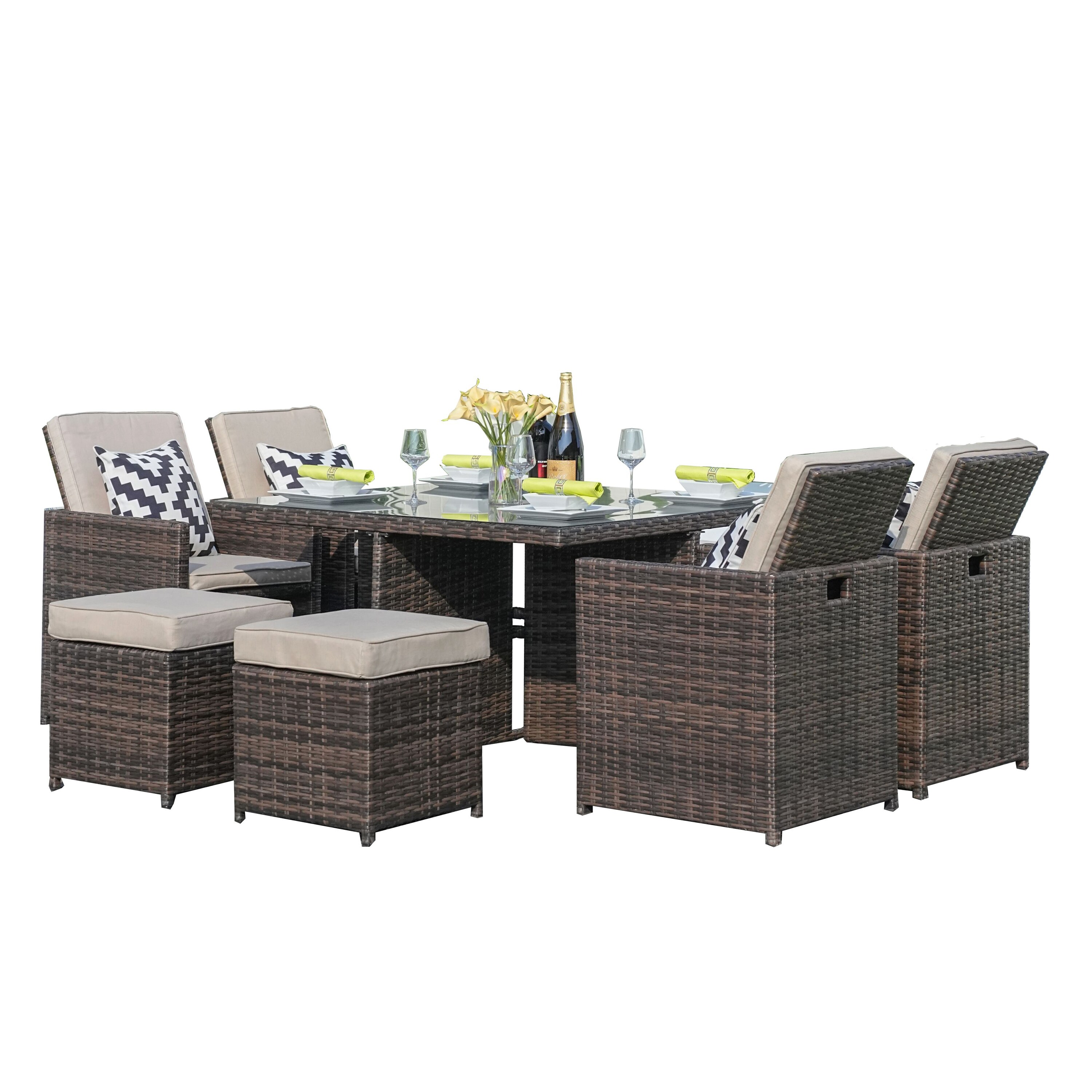 Moda Furnishings MOD-3233B-B Patio-Dining-Sets - View #8