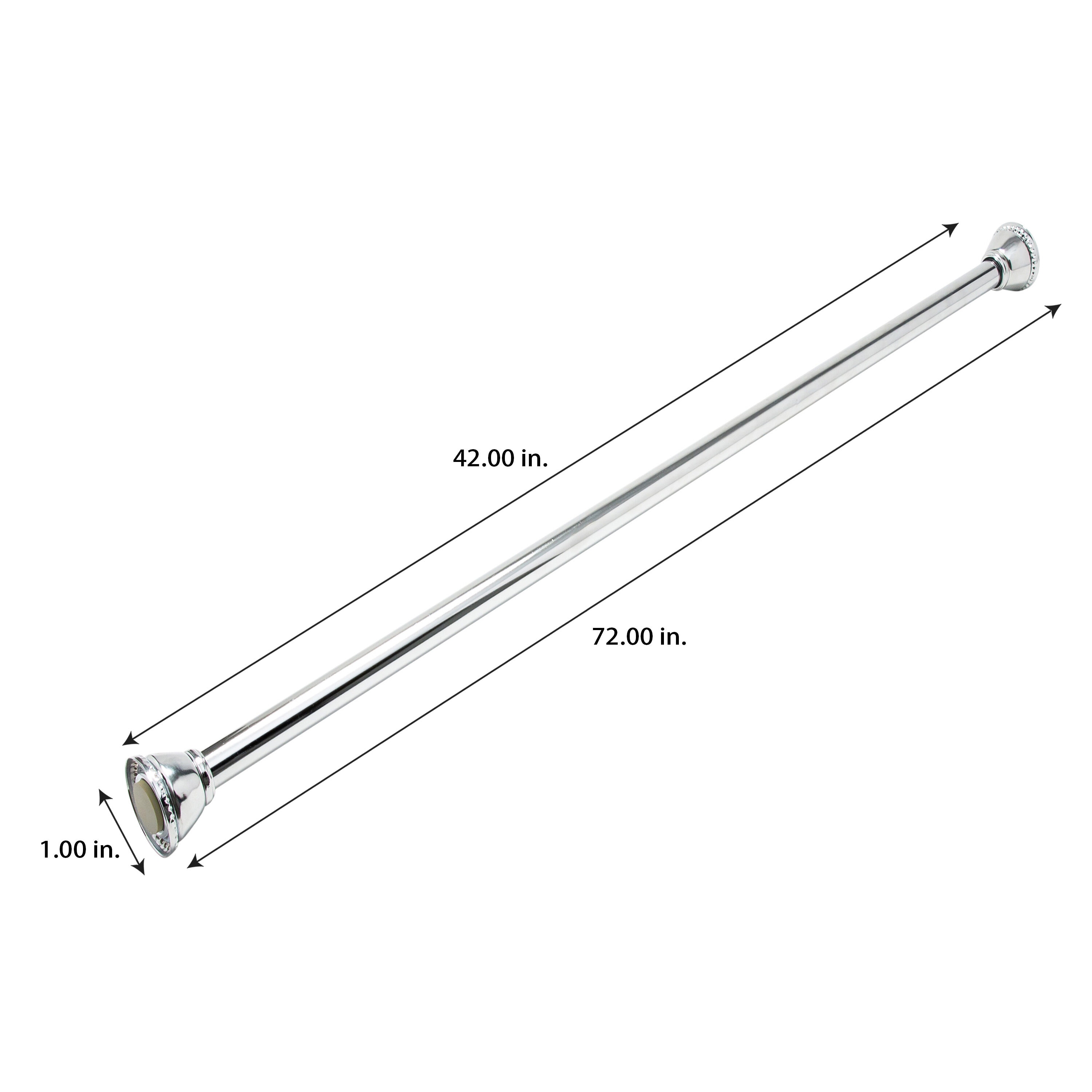 Bath Bliss 5882-CHR Shower-Rods - View #6