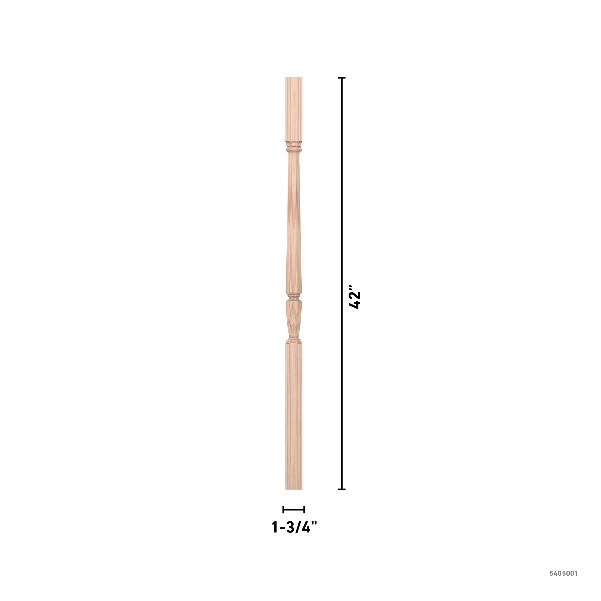 L.J. Smith Stair Systems LJP-20058-B 42 Interior-Stairpart-Balusters - View #4