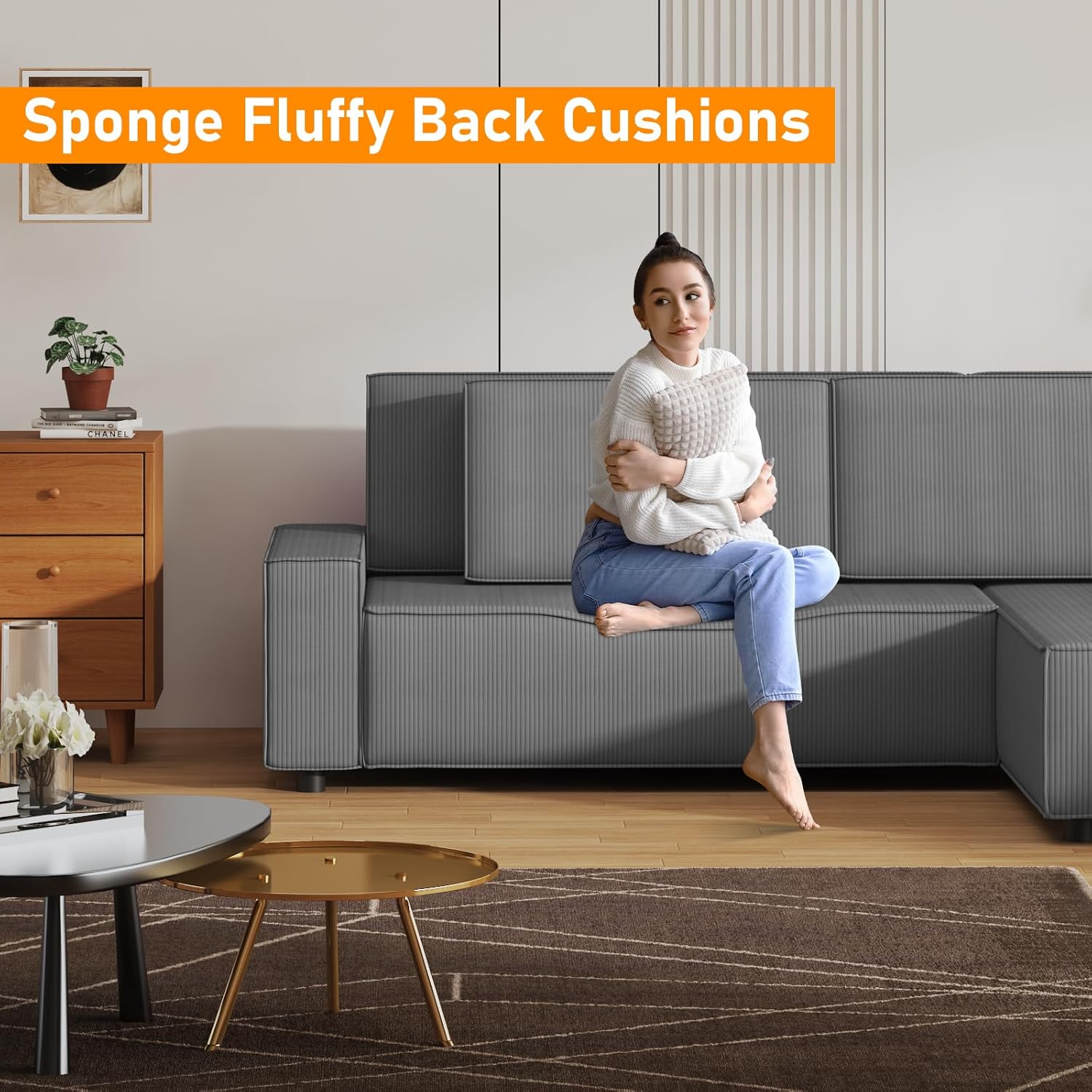 Qeetex LHF-SF-QTY9U8013 Sofas-Loveseats - View #6