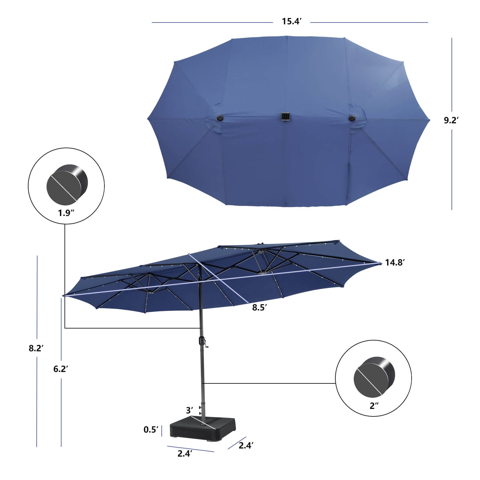Iseryn GS247NY10 Umbrellas-2 - View #2