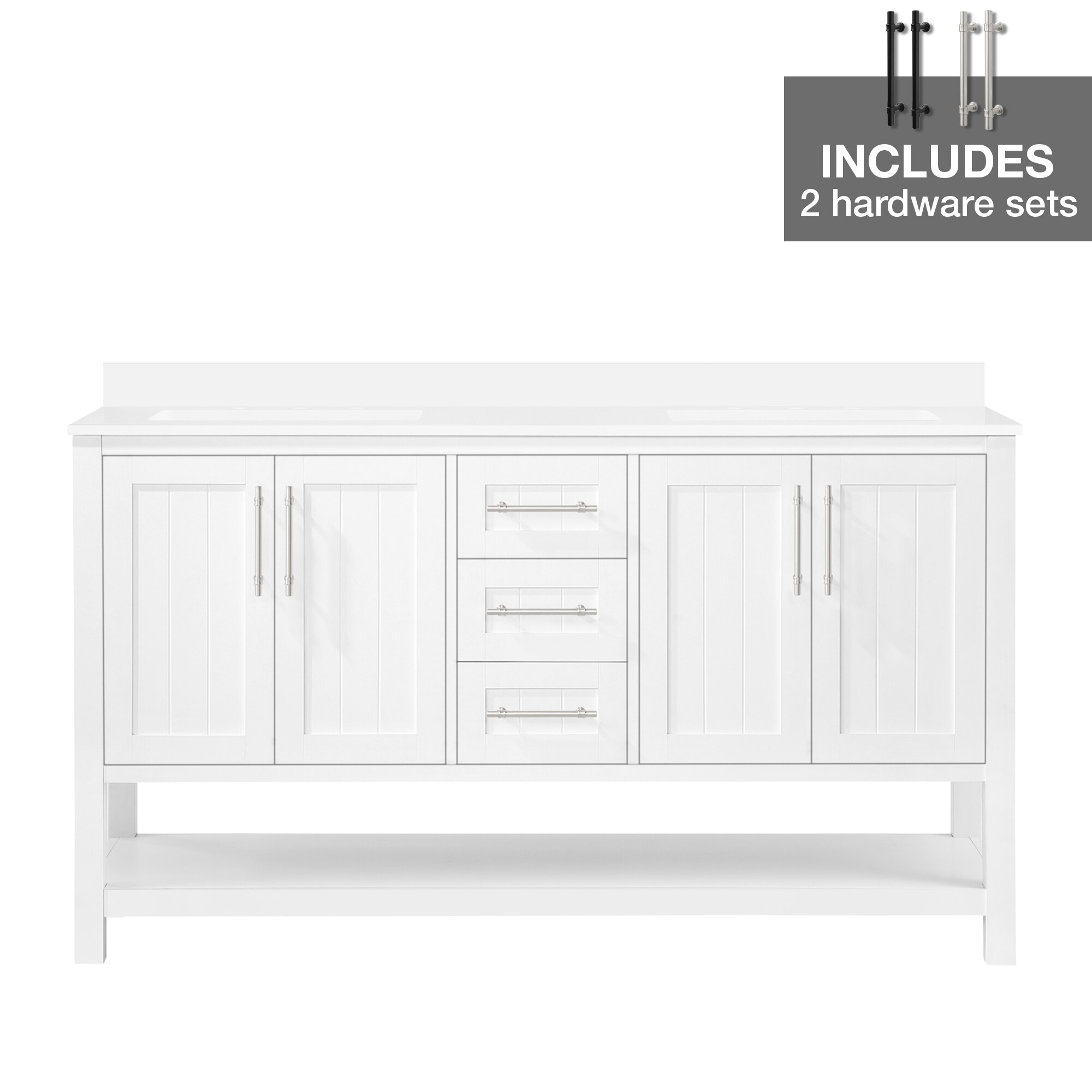 Style Selections MERCER-60W-COMBO Bath-Vanity-Combo - View #2