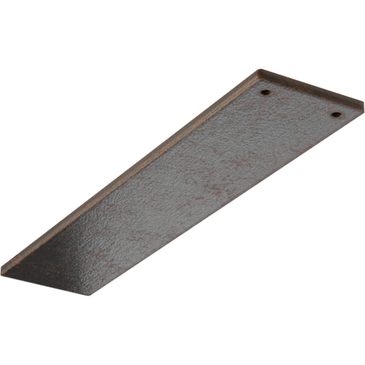 Ekena Millwork BKTM03X14LOABZ Logan Hidden 14-in x 3-in x 0.25-in Antique bronze Steel Mounting bracket