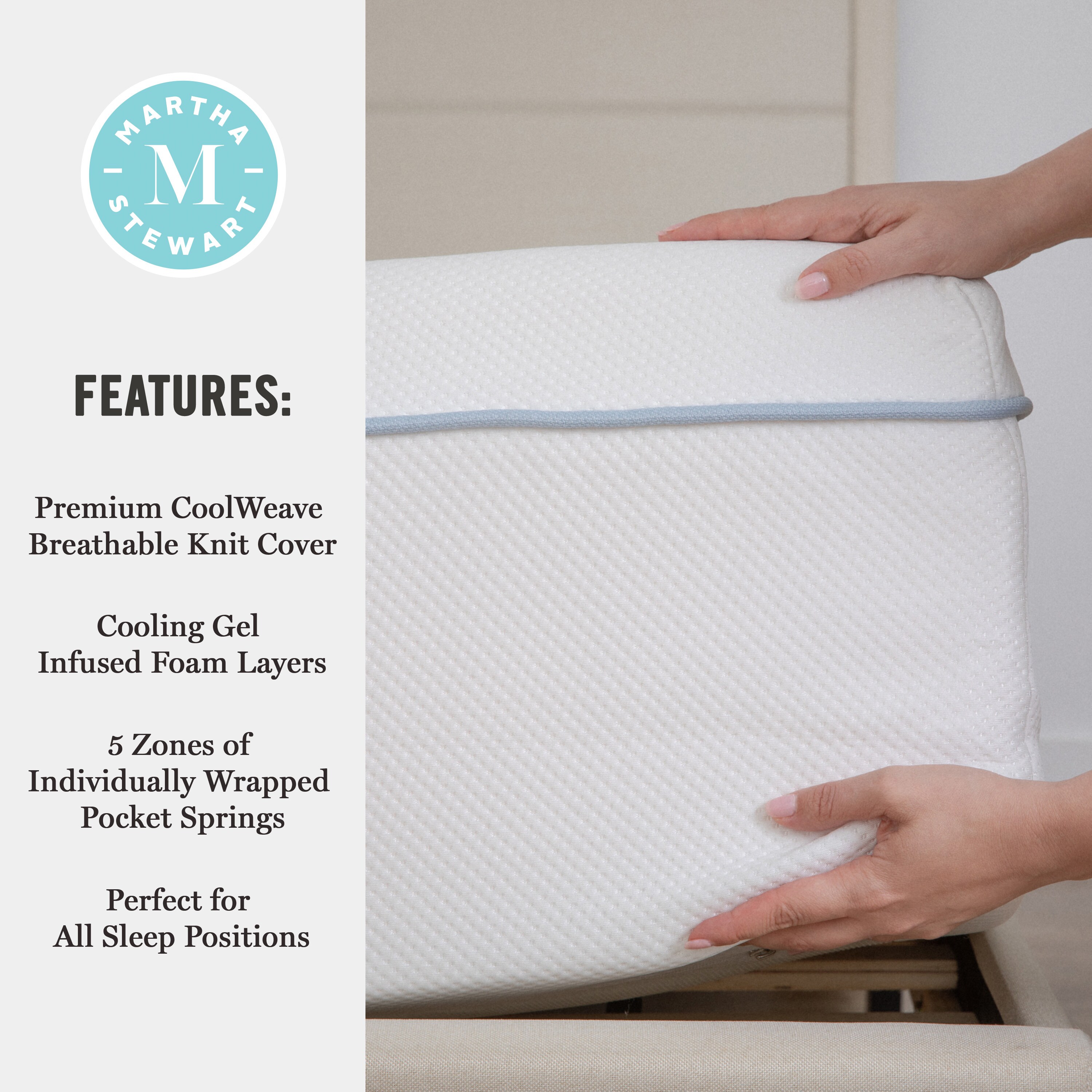 Martha Stewart 196861132049 Mattresses-Boxsprings - View #4