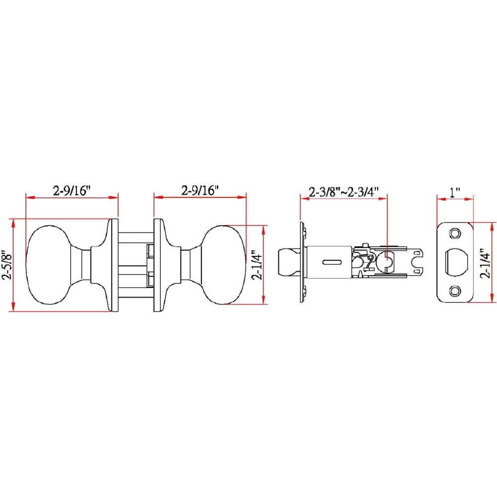 Design House 753442 Door-Knobs - View #3