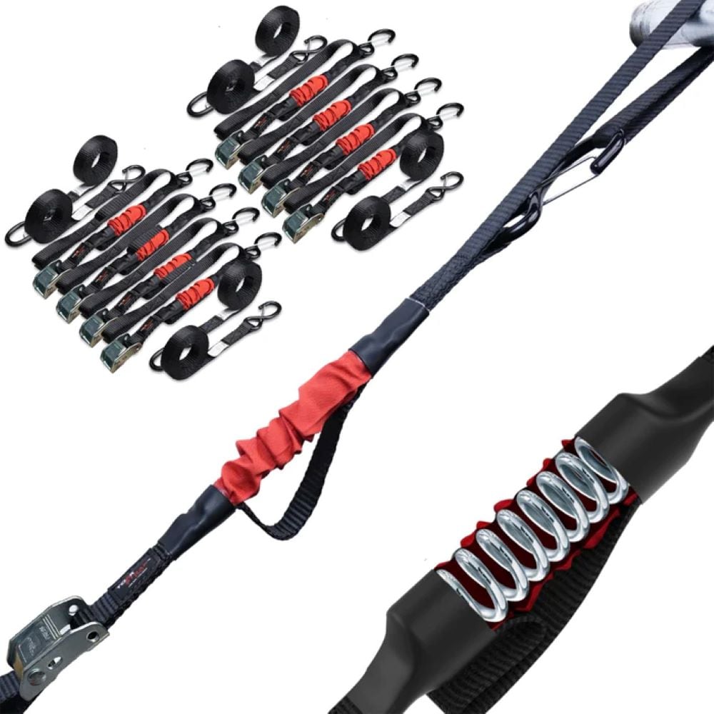 TORKSTRAP TS500-8P 1-in x 14-ft Cam Tie Down 1500-lb Break Strength (8-Pack)