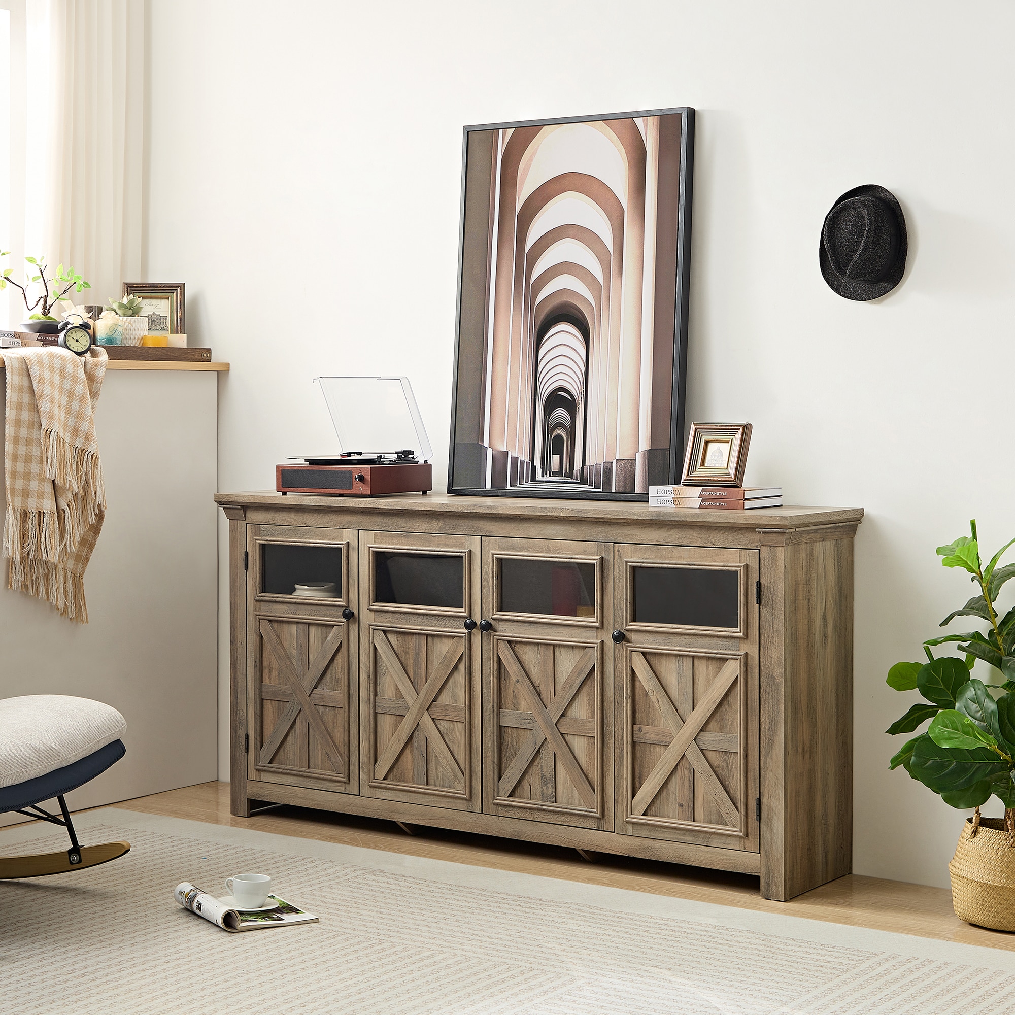 SINOFURN SYC500020GY Dining-Kitchen-Storarge - View #12