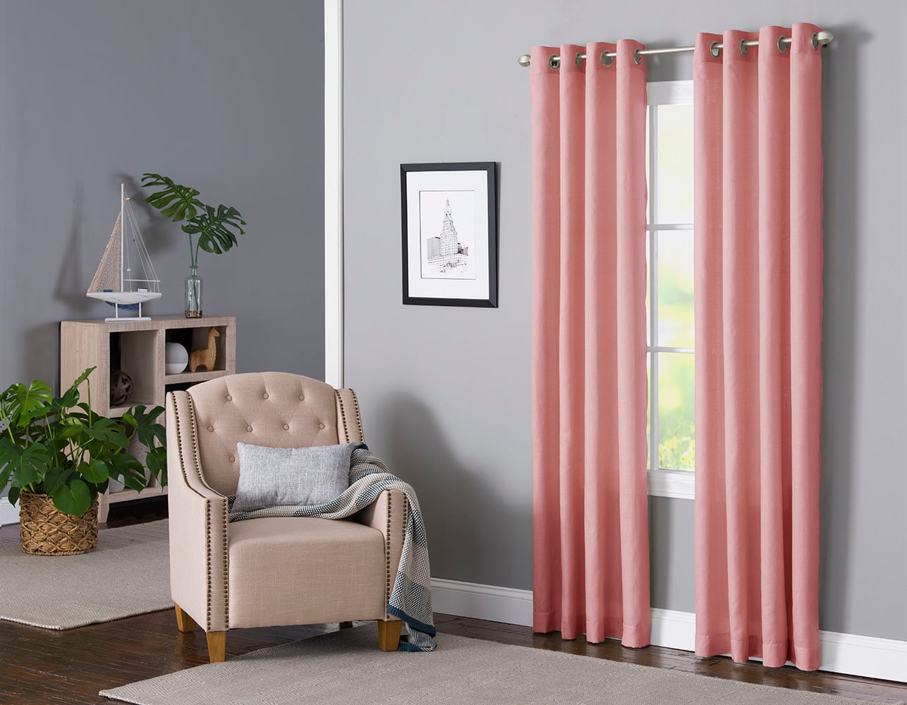 LIVING LOGIC X768  .33084ZBG curtains - View #2