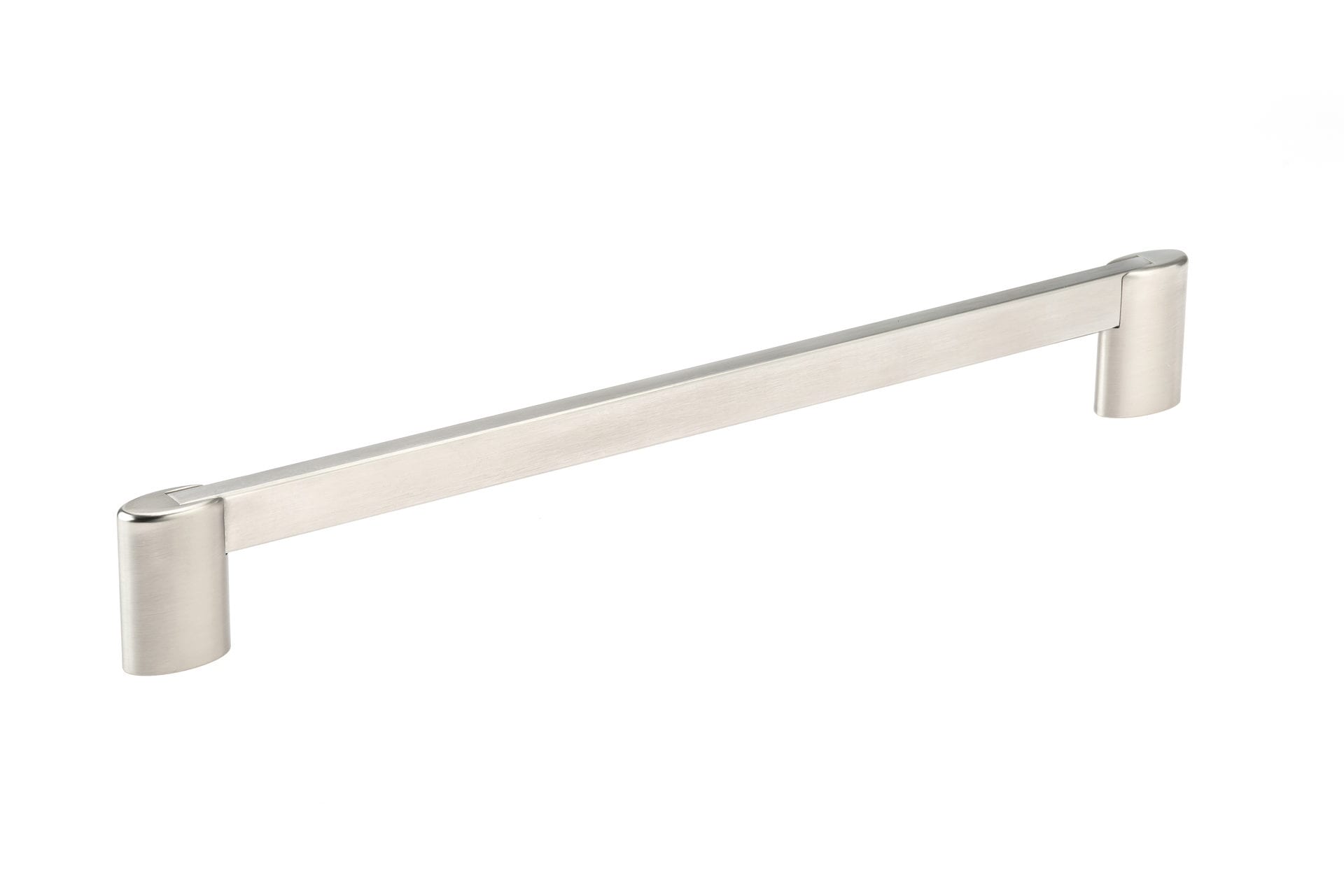 Richelieu BP8728256195 Georgetown 10-1/8-in , 256mm Center to Center Brushed Nickel Rectangular Handle