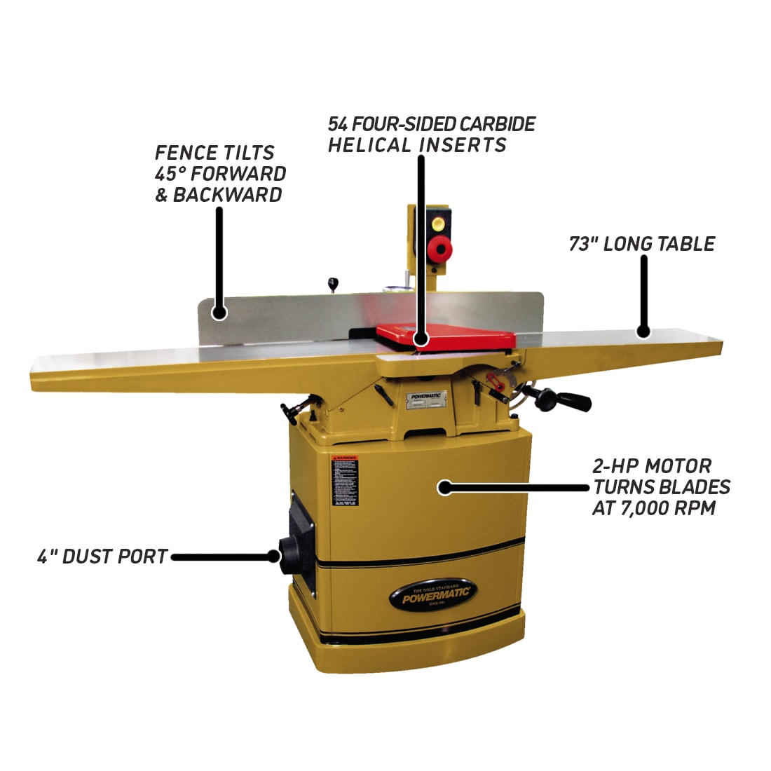 Powermatic PM9-1610086K Bench-Jointers - View #3