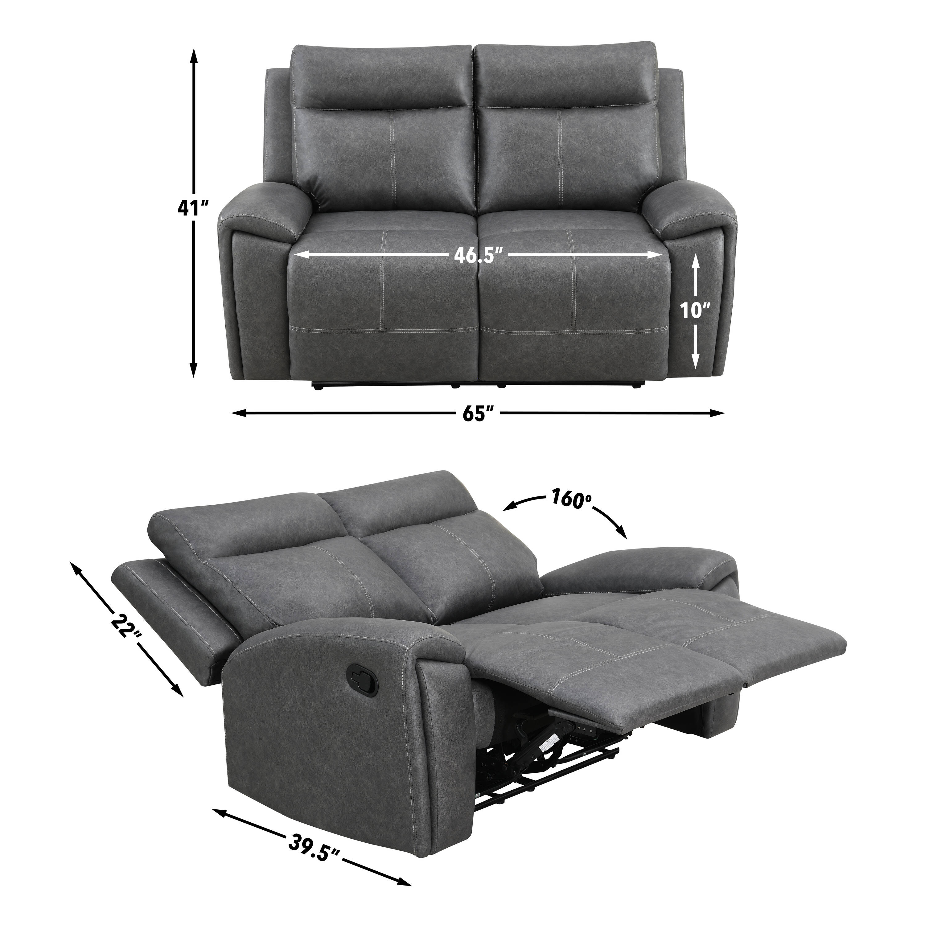 Steve Silver GAS800GL Sofas-Loveseats - View #5