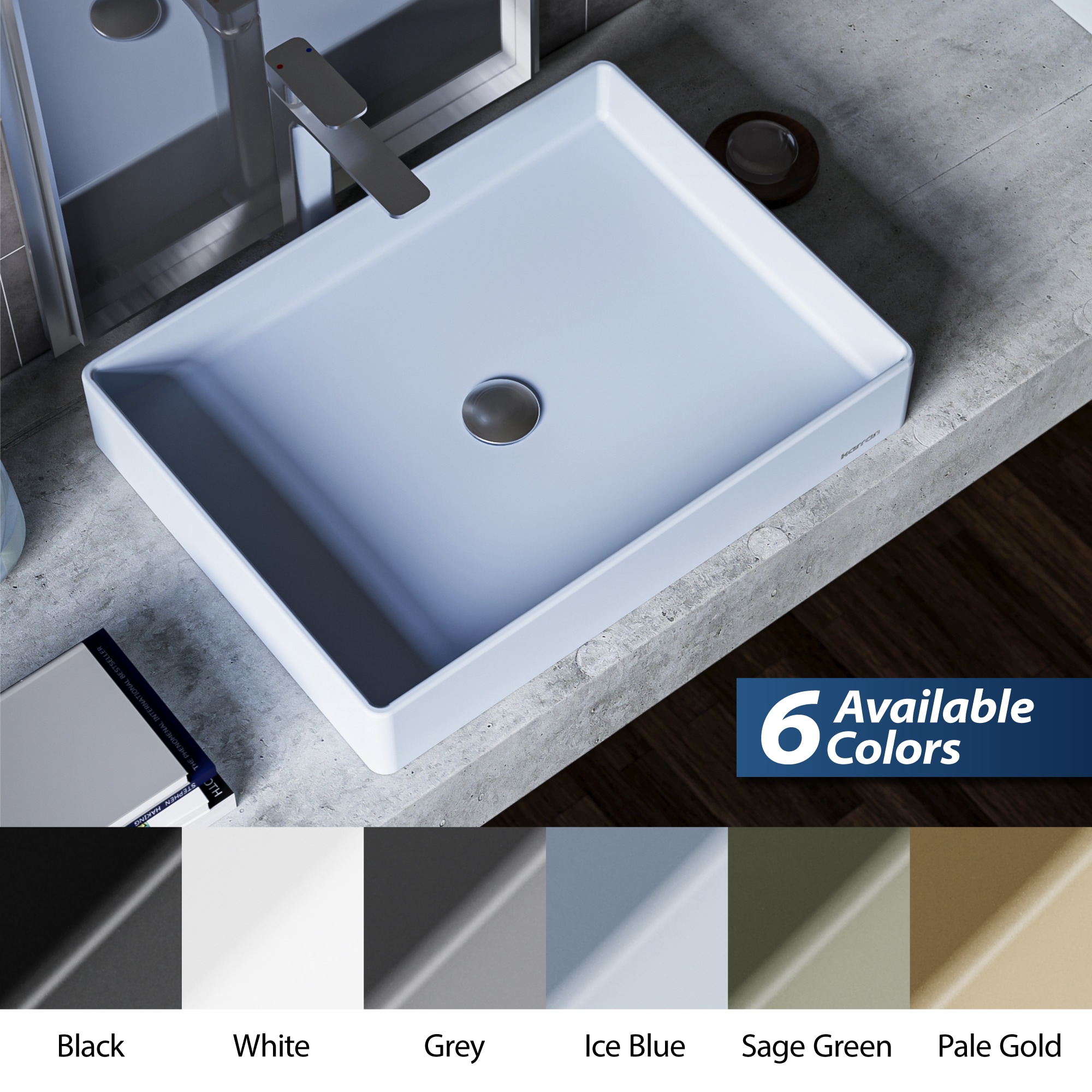 Karran SQS500IB Bath-Sink - View #9