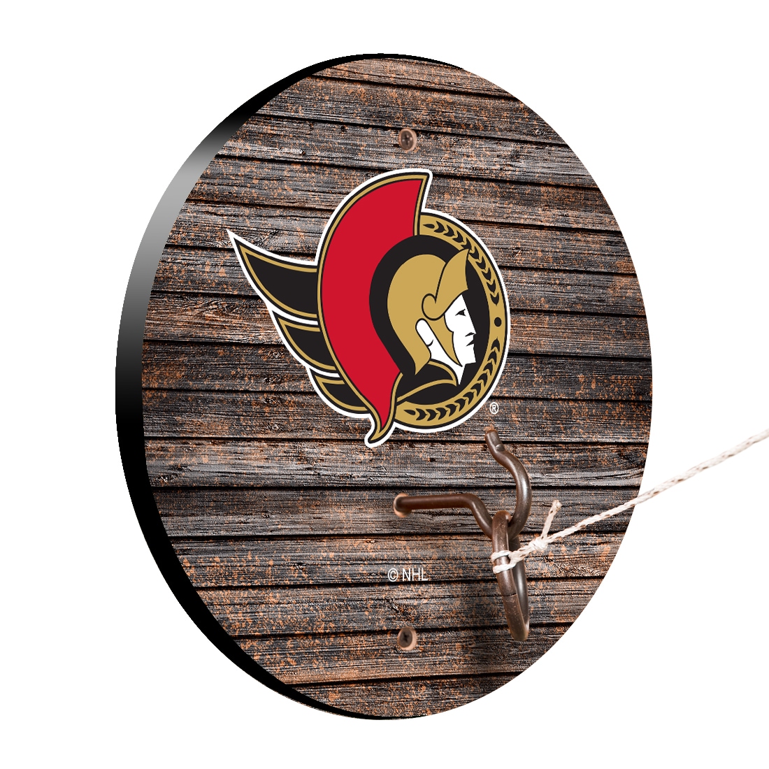 Victory Tailgate 9516727 Ottawa Senators Indoor Wood Hook/ring toss