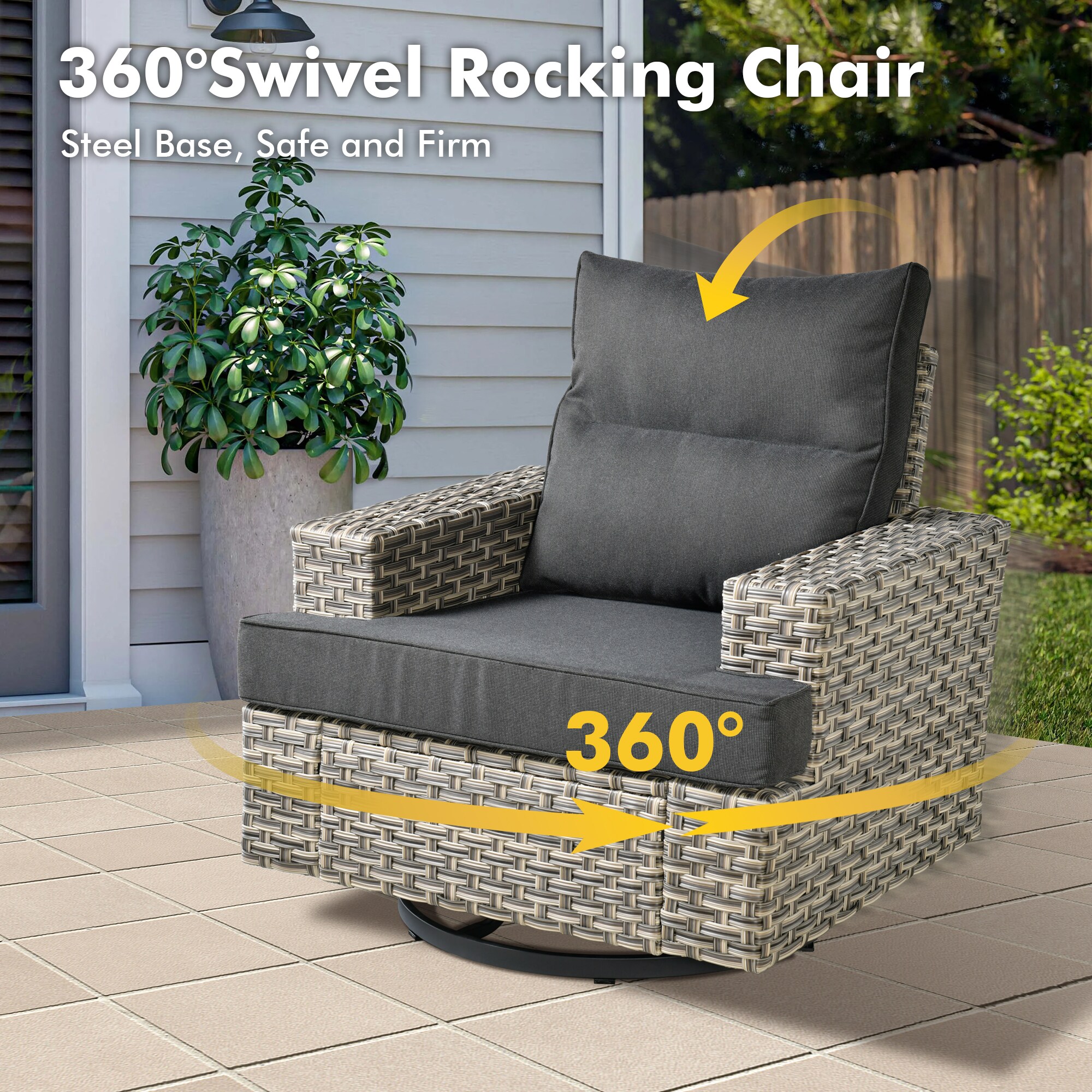 Ovios TS108Y Patio-Conversation-Sets - View #3