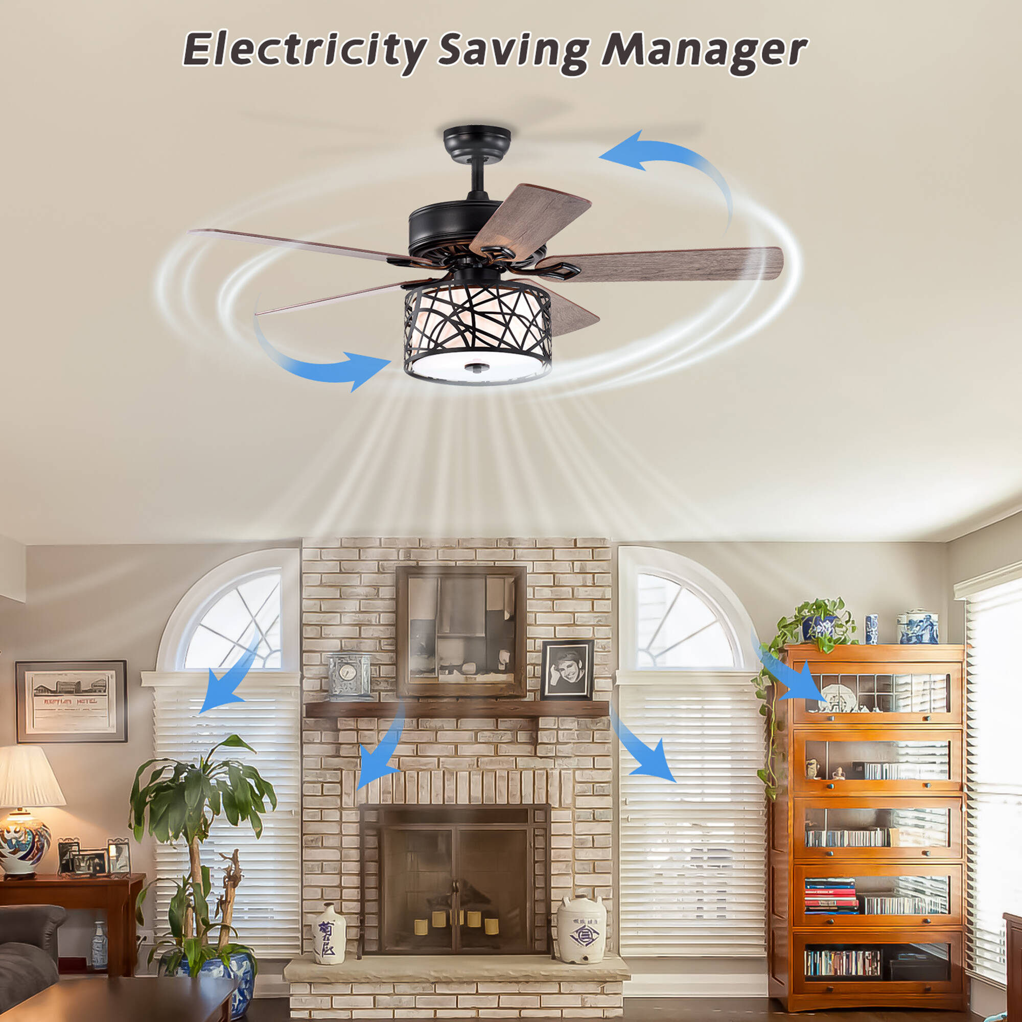 SINOFURN SYB570080BK Ceiling-Fans - View #7