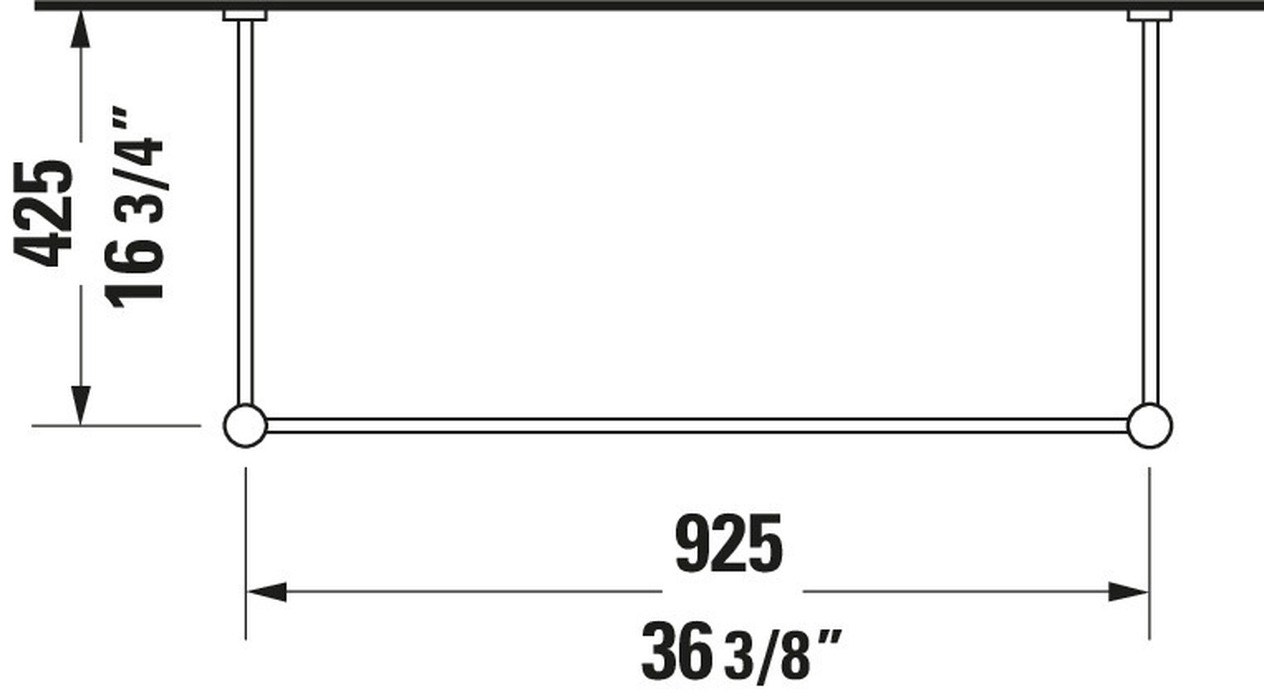 Duravit 0030671000 Console-Sinks - View #8