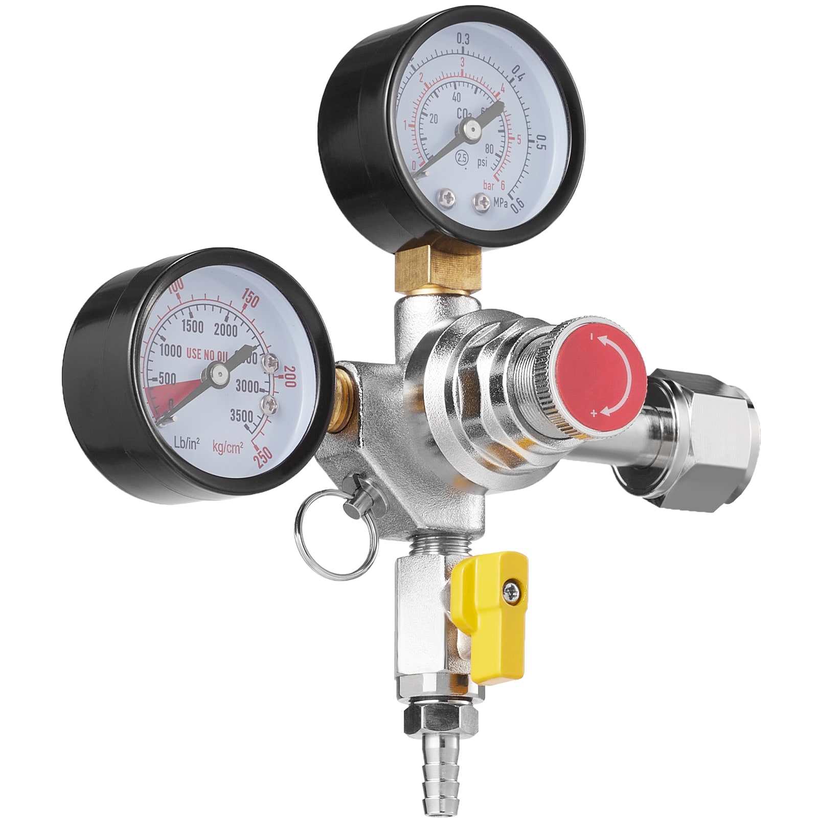 VEVOR Carbon Dioxide Cga320 Welding Gas Regulator in the Welding