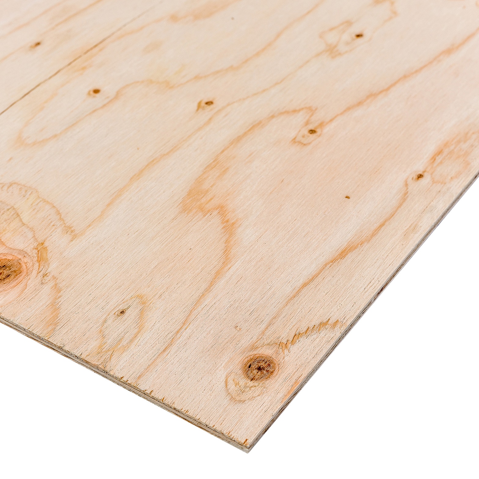  100234 1/4-in x 2-ft x 2-ft Pine Sanded Plywood