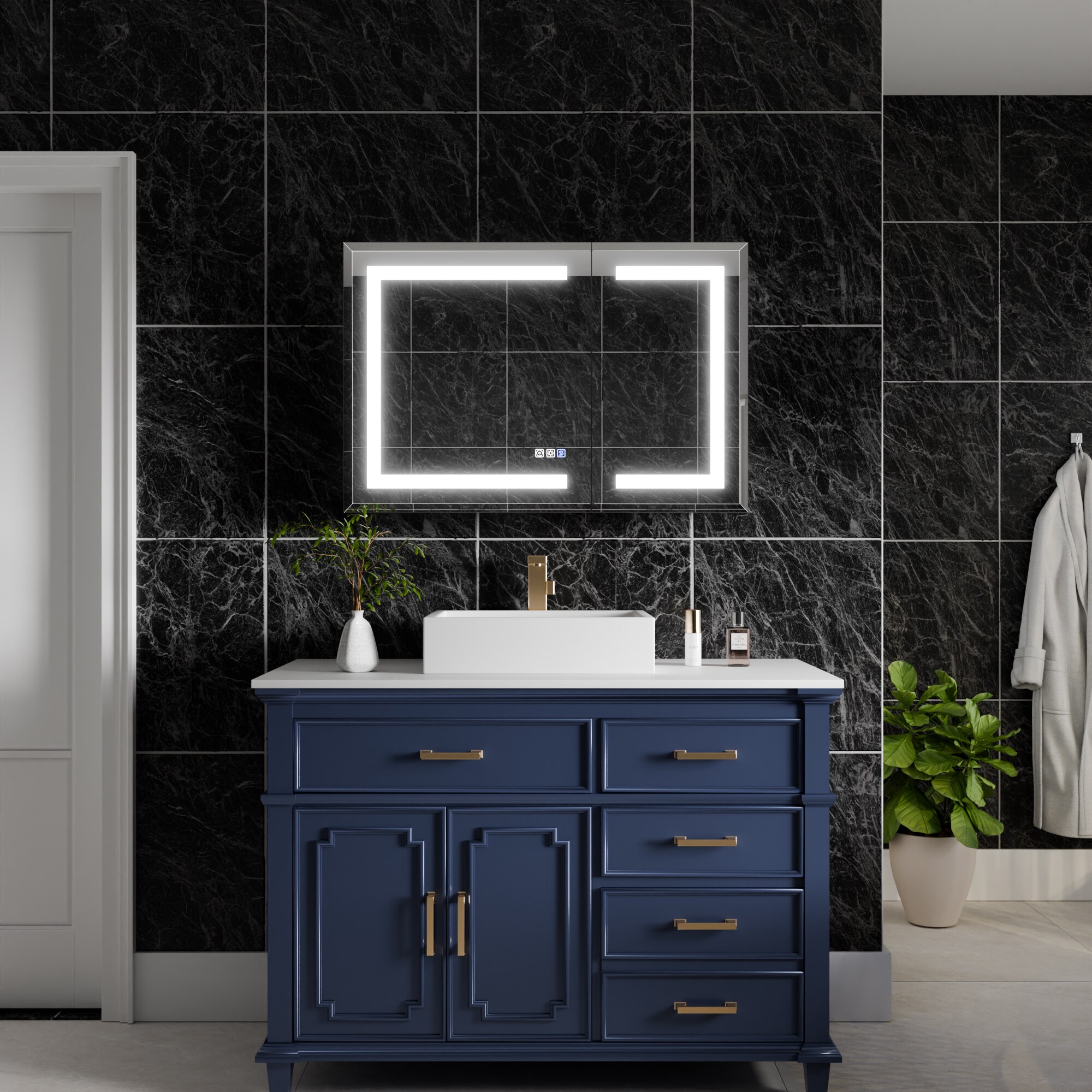 AAZJ JDEX-V16MED3624 Bathroom-Medicine-Cabinets - View #2