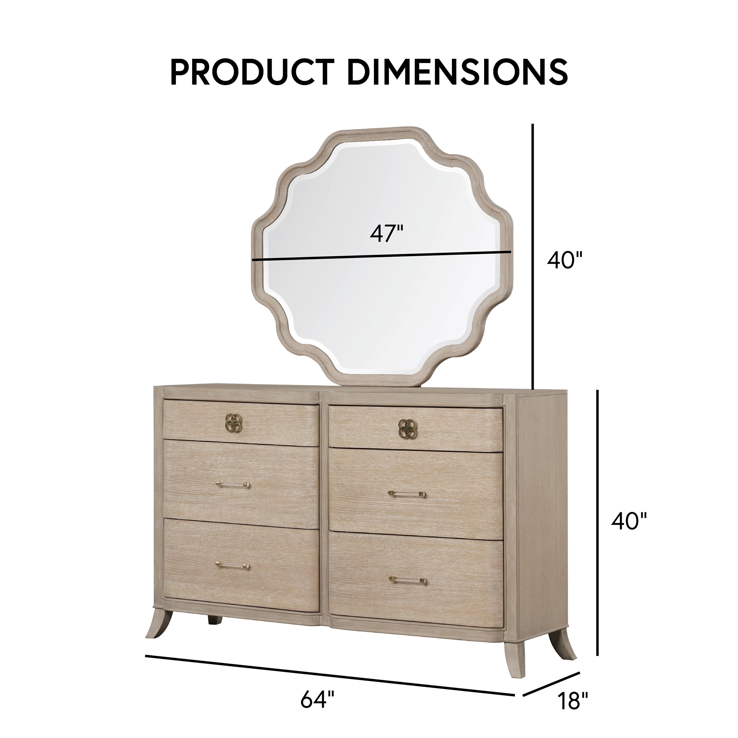 Furniture of America IDF-N7424AK-DM dressers - View #3