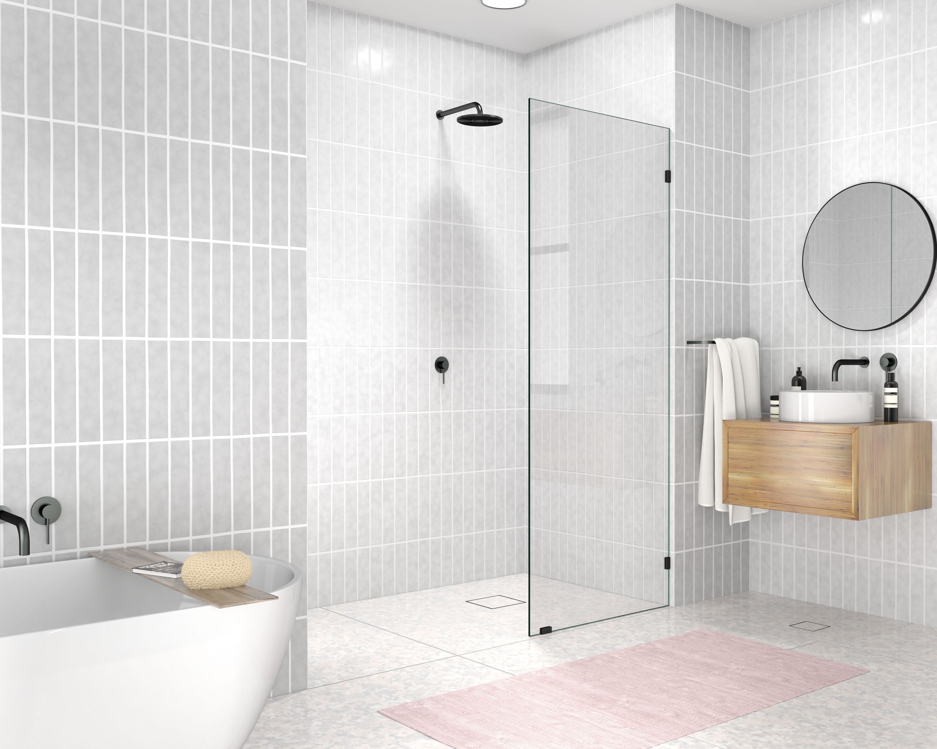 Glass Warehouse GW-SFP-34.5-ORB Shower-Doors - View #2