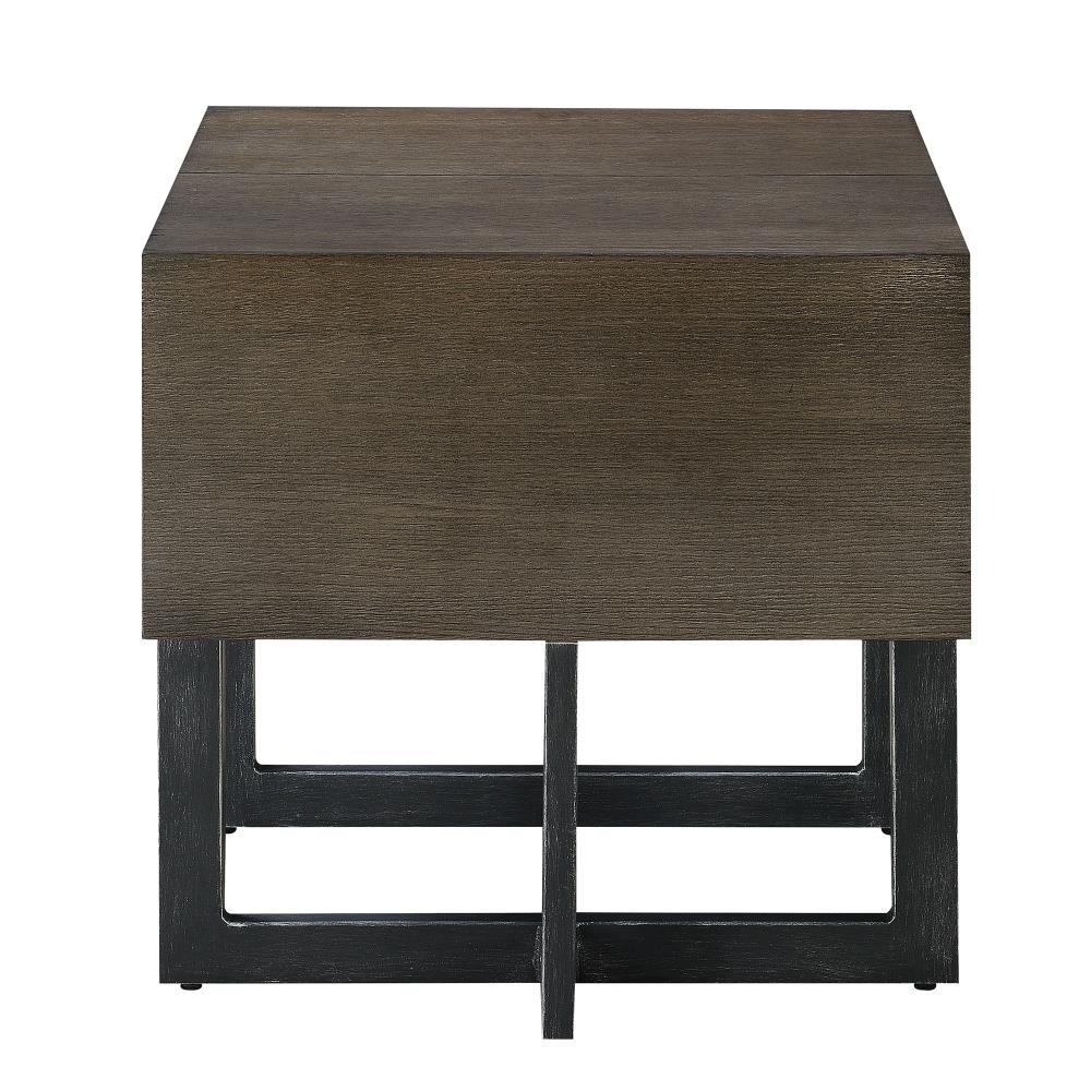 Picket House Furnishings Elliot 3-Piece Industrial Wood Accent Table ...