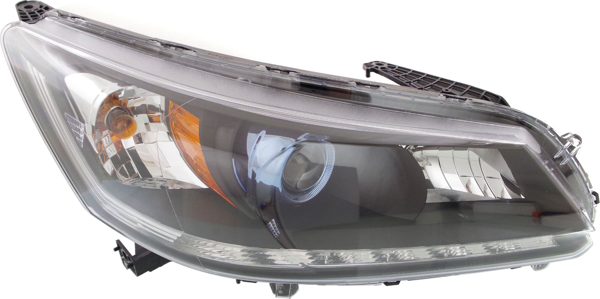 Garage-Pro GPREPH100365 Passenger Side Headlight, With bulb(s), Halogen, Hybrid Models, Clear Lens, Chrome Interior