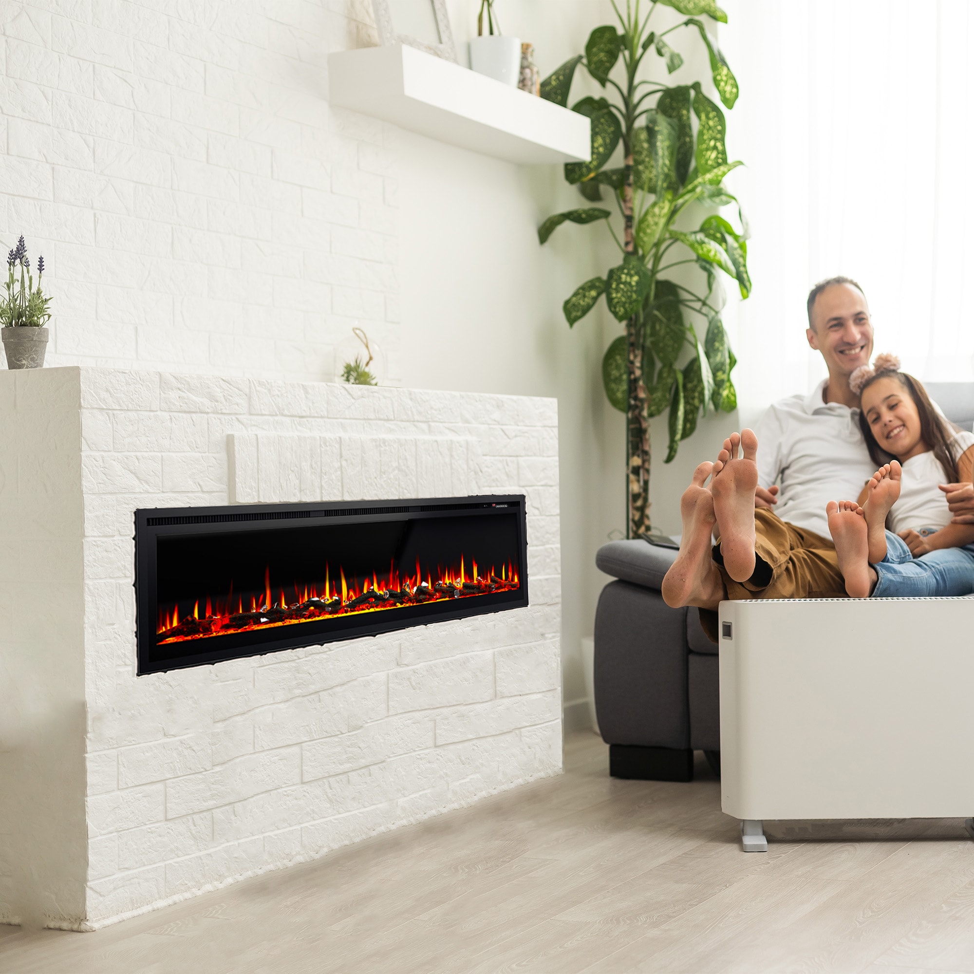 Euhomy EF-60-E-LWS Electric-Fireplaces - View #9