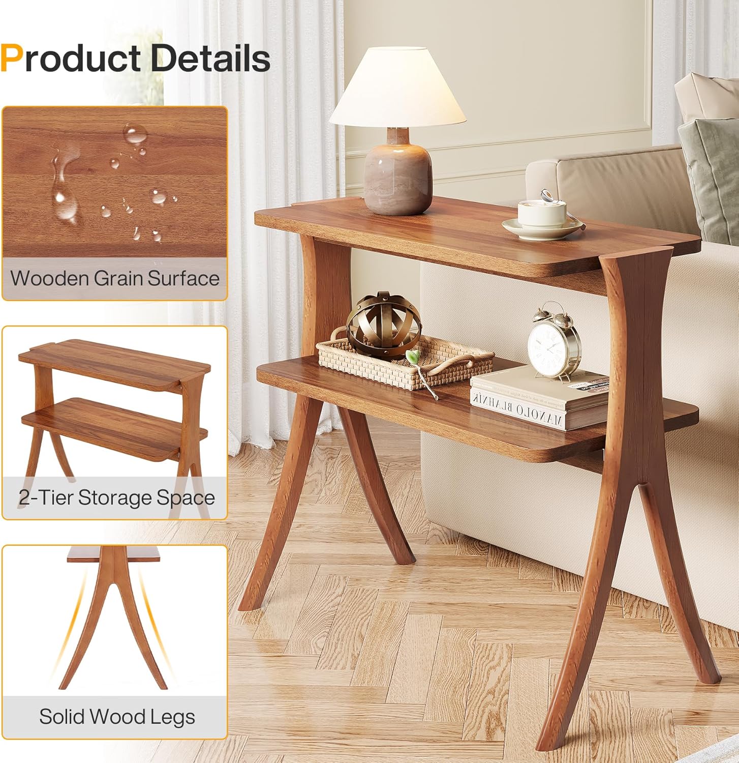 Tribesigns LWSC-HL0116 End-Tables - View #3