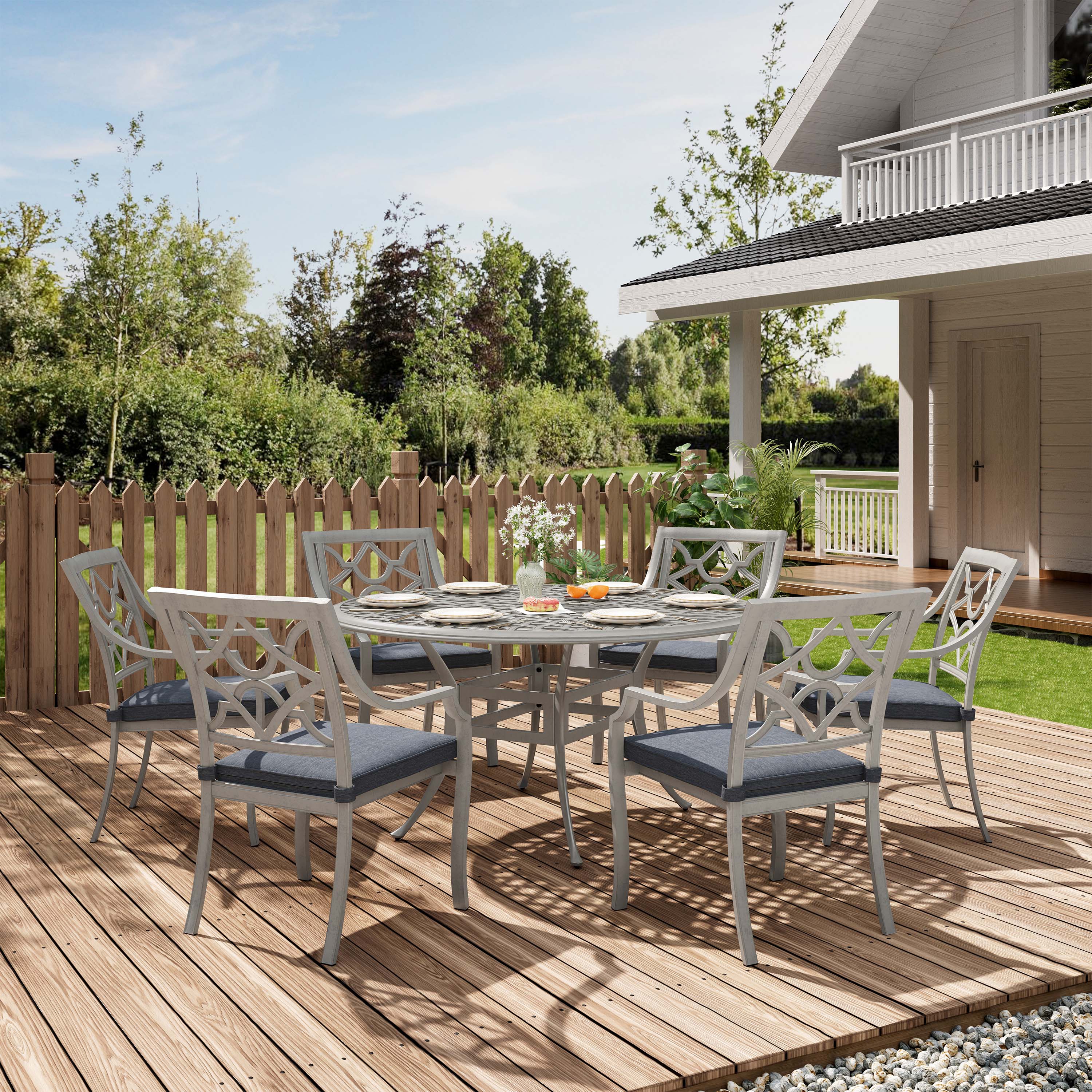 Mondawe MO-ODR9DMCG Patio-Dining-Sets - View #2