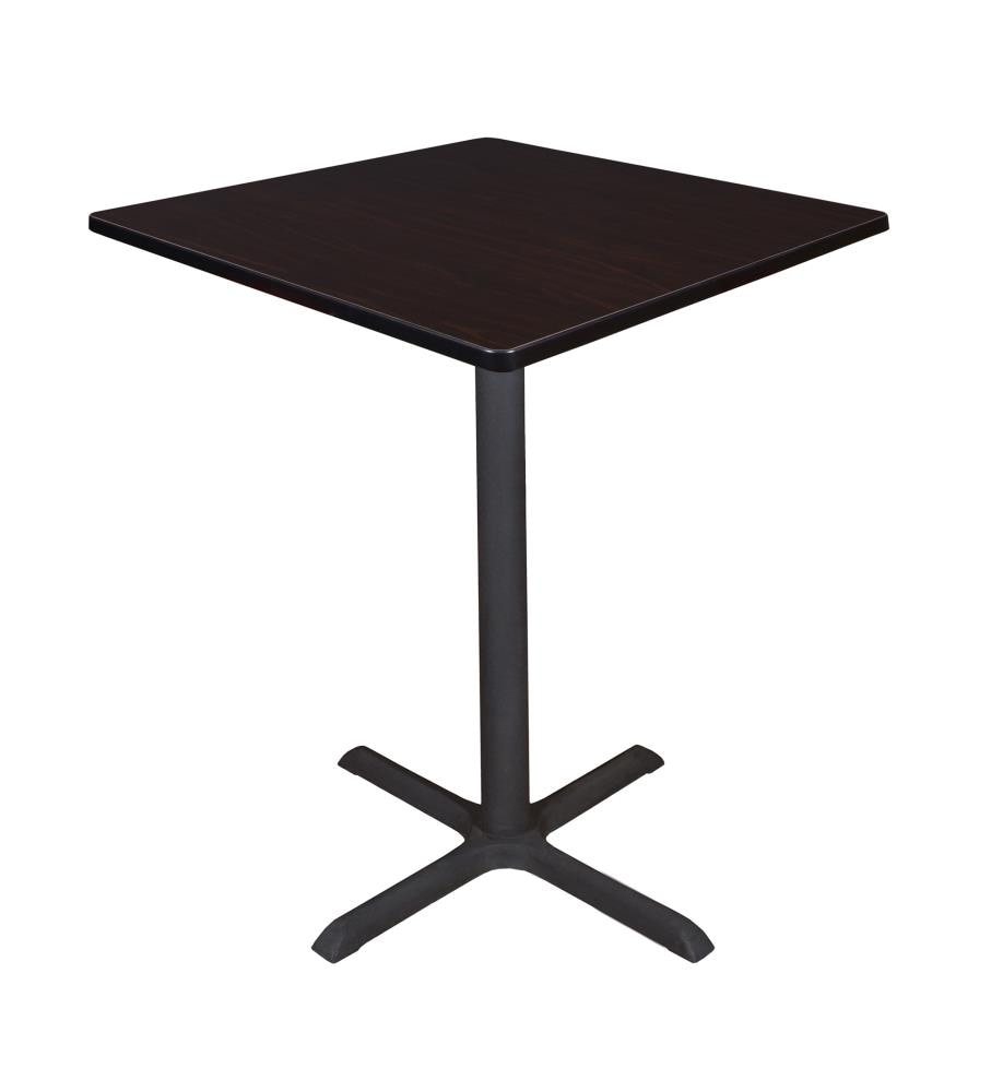 Regency TCB3636MW Breakroom Brown 4-Person Training Table (36-in W x 42-in H)