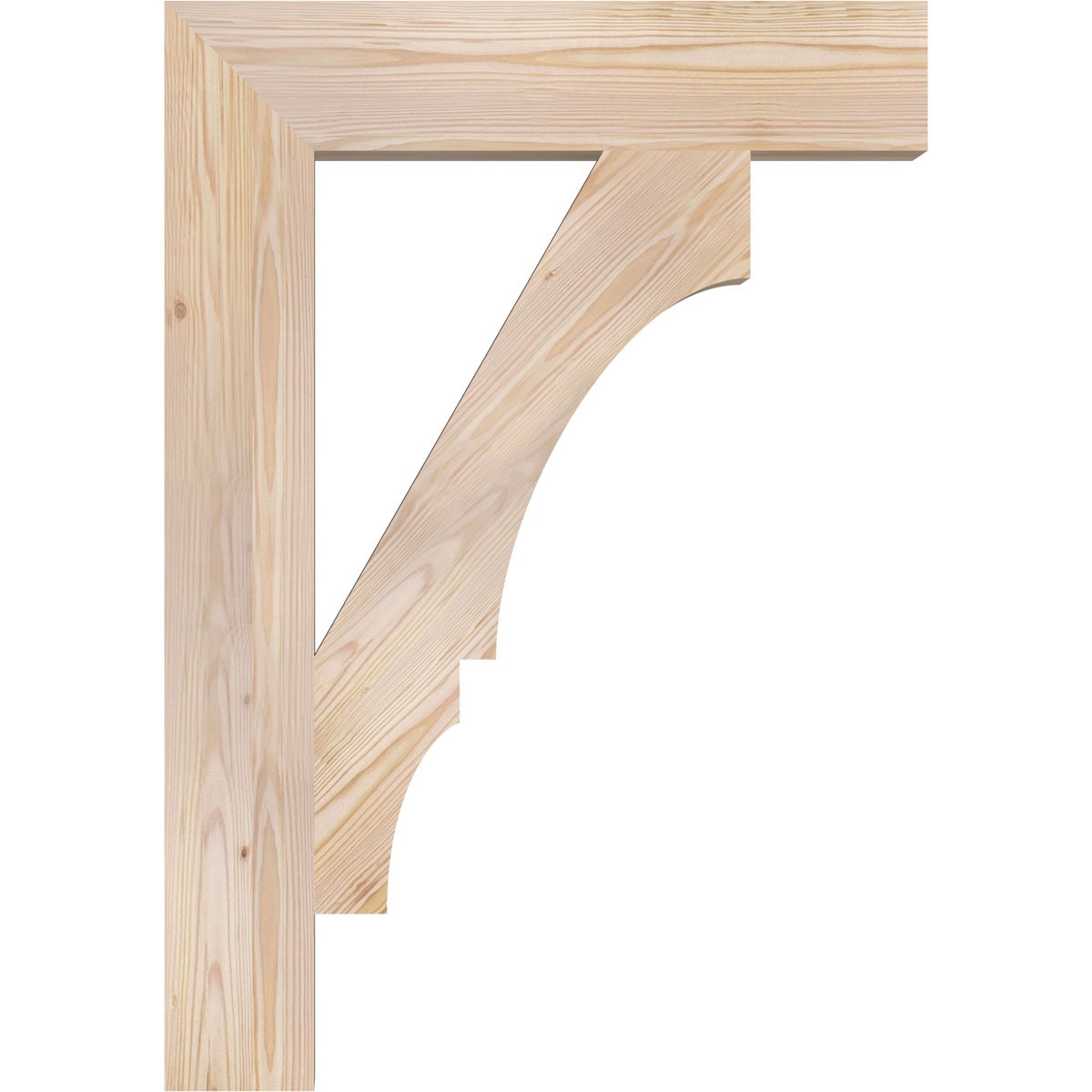 Ekena Millwork BKT06X28X40BOA05SDF Exterior-Brackets-Braces - View #3
