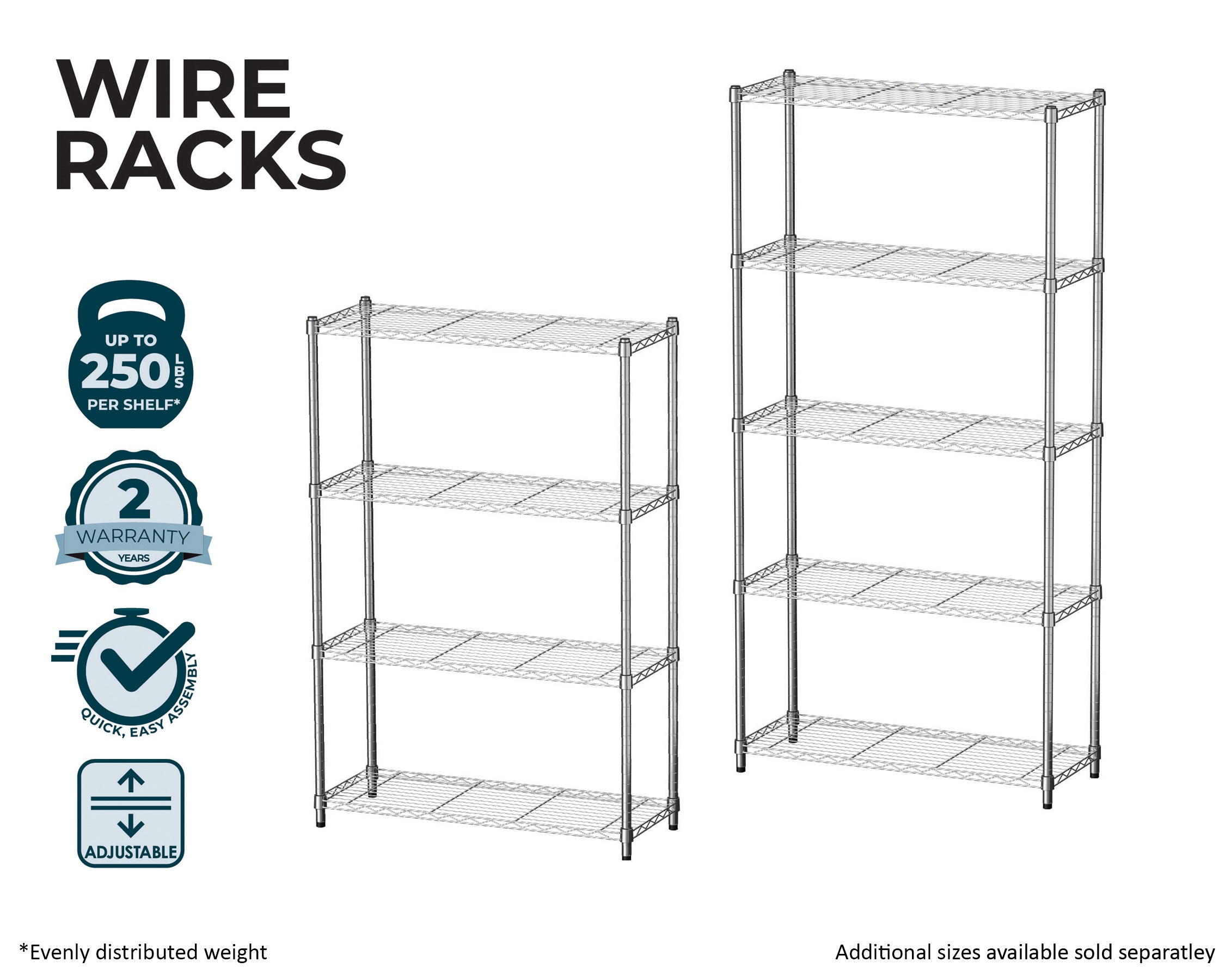 Everest ERS4DMCS Free-Standing-Shelving - View #5