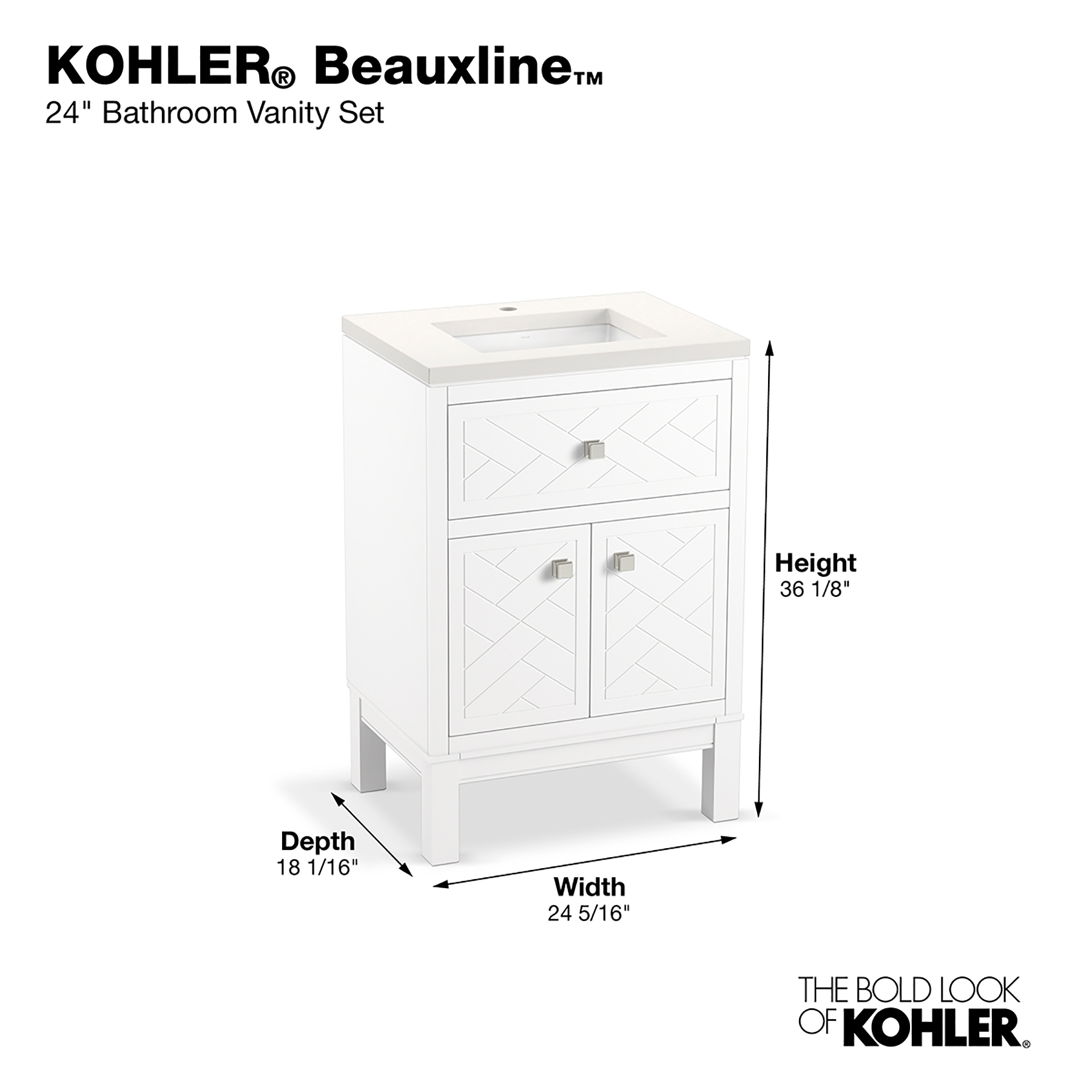 KOHLER 33530-ASB-0 Bath-Vanity-Combo - View #9