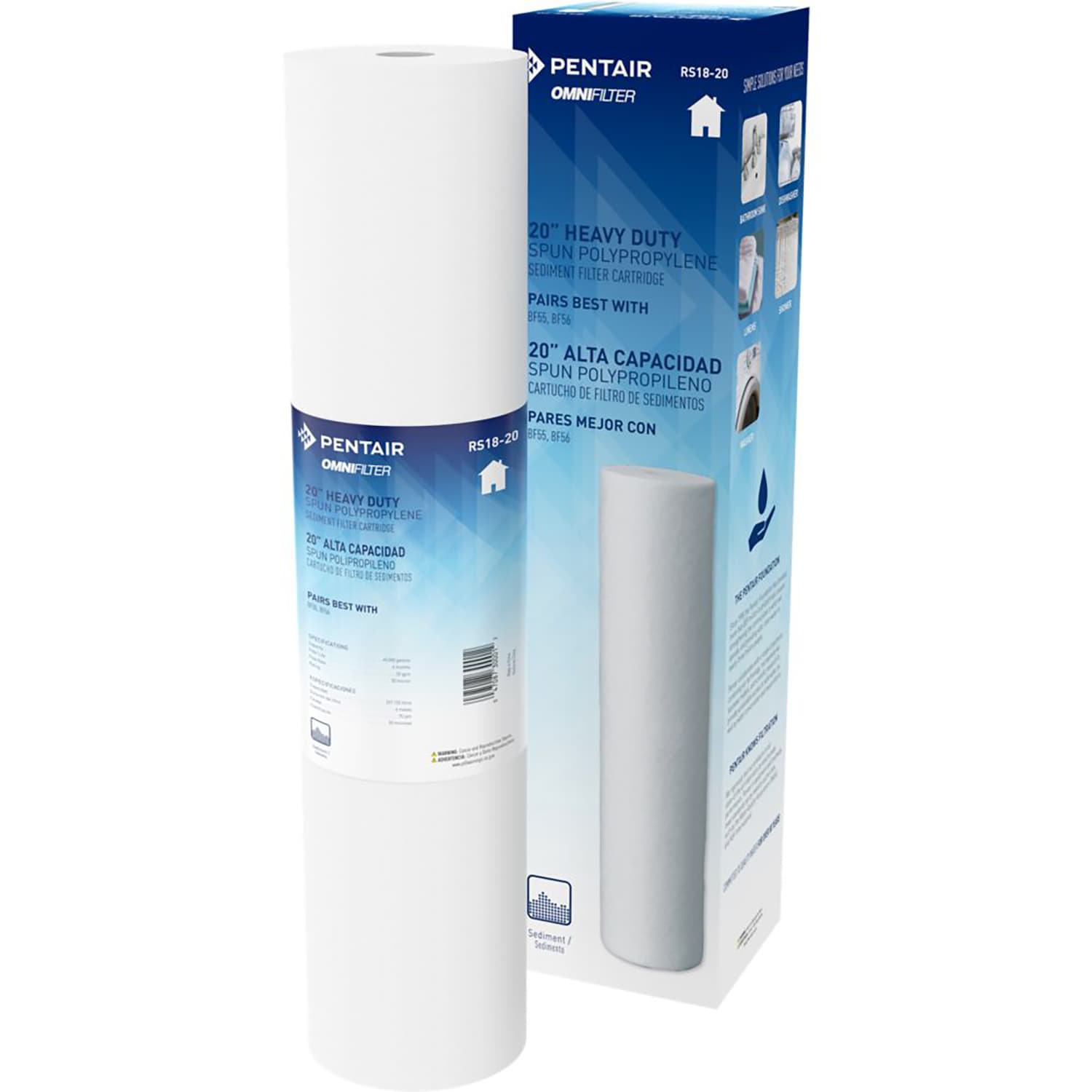 Pentair RS18-20-SC-S18 OMNIFilter Carbon block Whole house Replacement Filter