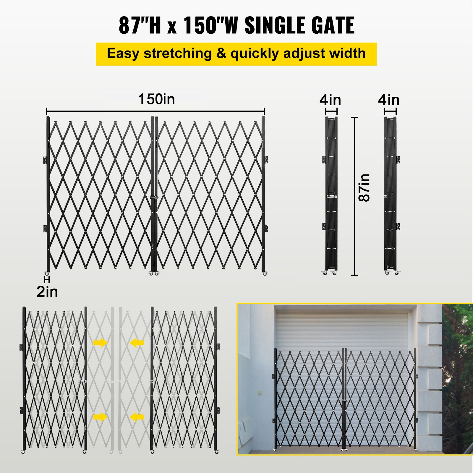 VEVOR SSFDMSM2X3.66M001V0 Security-Doors - View #4