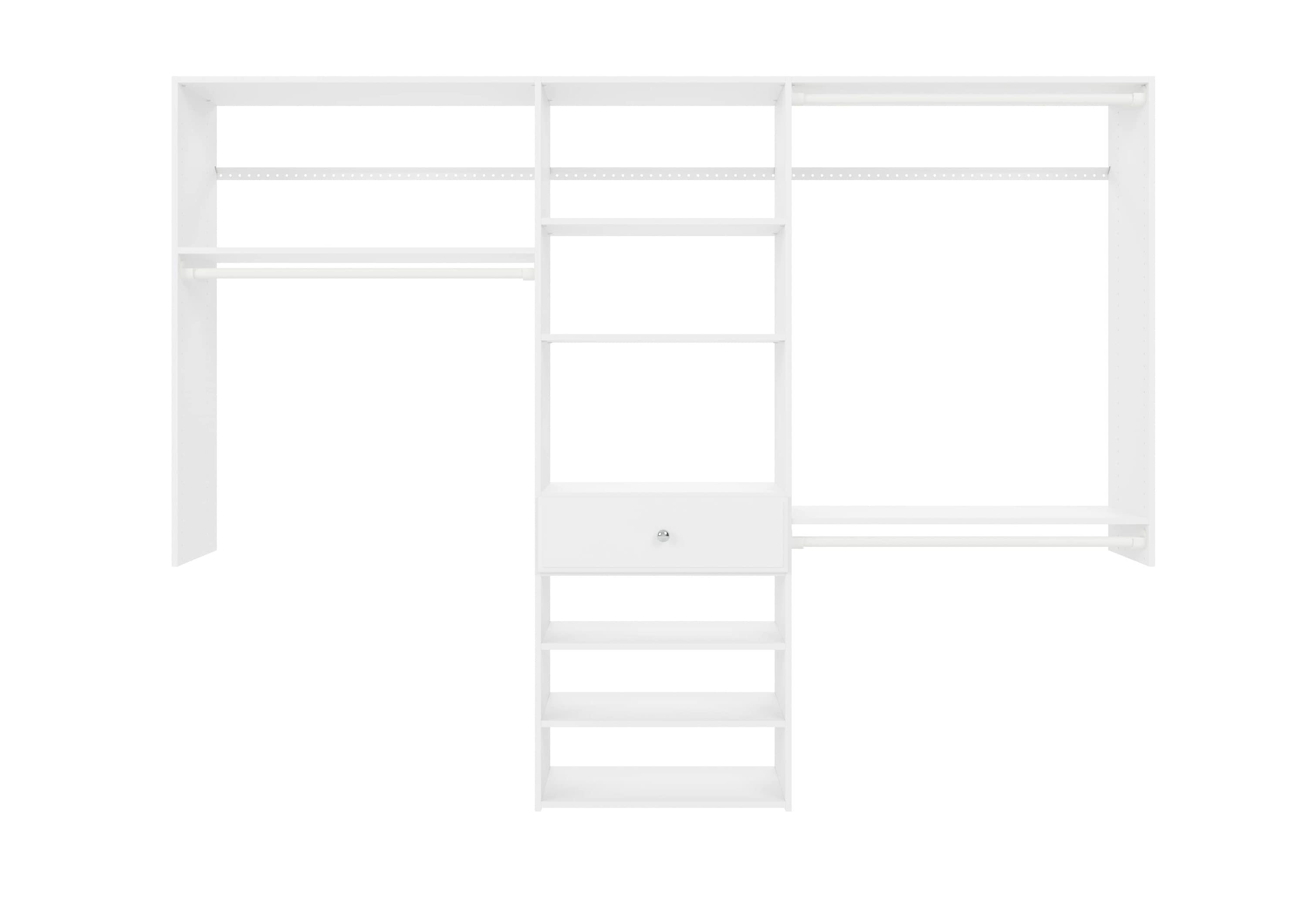 Easy Track PH54-WH Wood-Closet-Kits - View #3