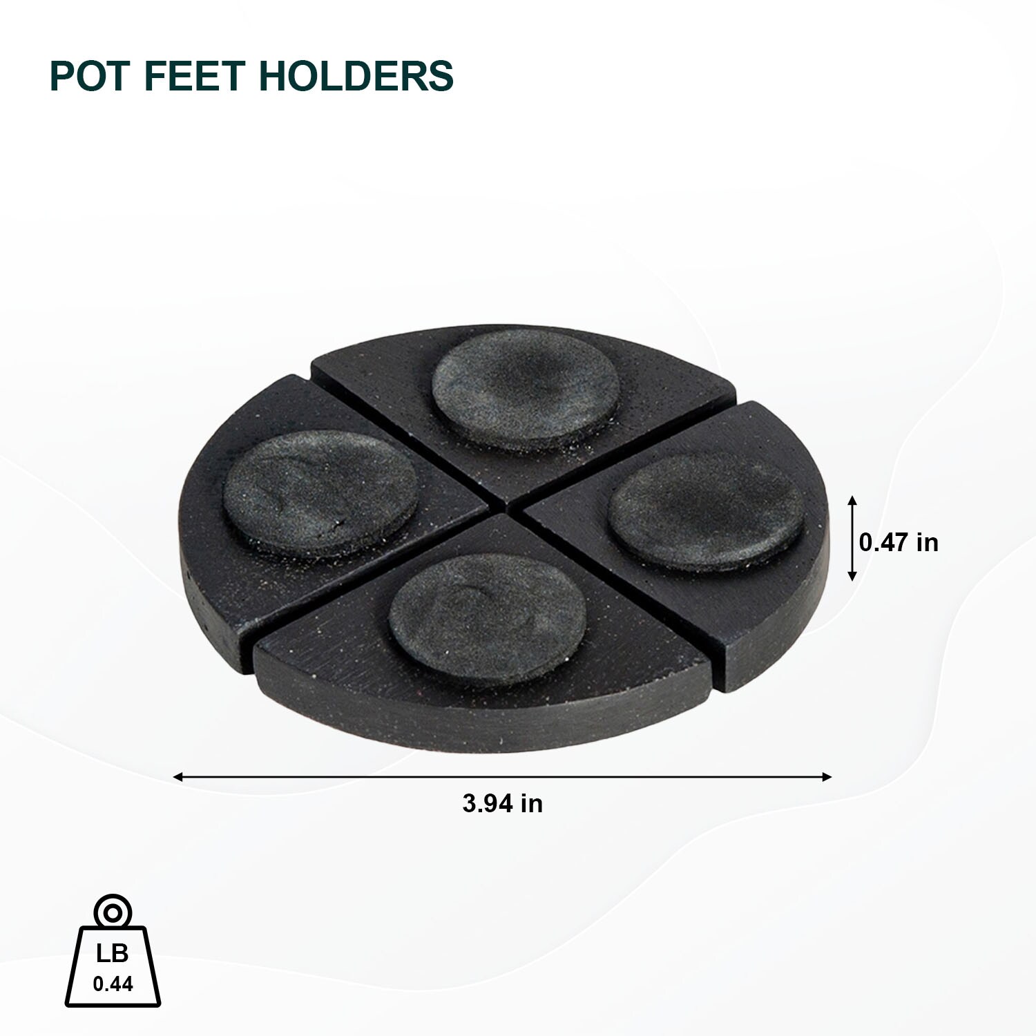 Pottery Pots 16-S4-01 Plant-Saucers - View #3